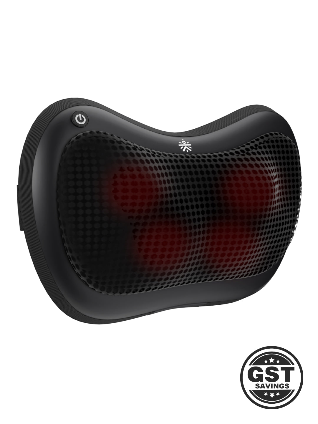 Cult Deep Cure Pillow Massager with soothing heat, Shiatsu 3D Kneading rollers for neck, back, Pain Relief, Corded Electric Massager