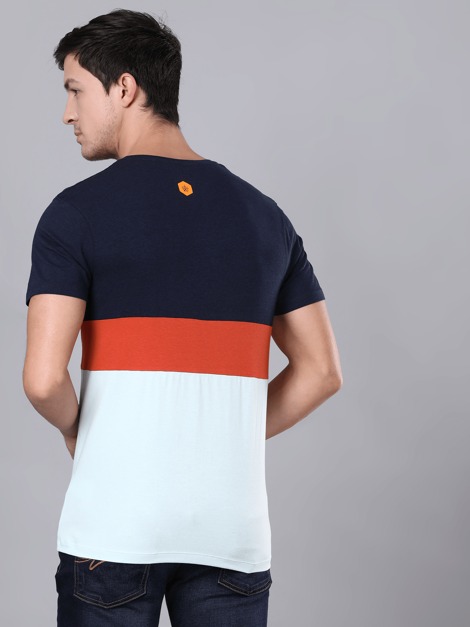 Bamboo Navy Casual Tee