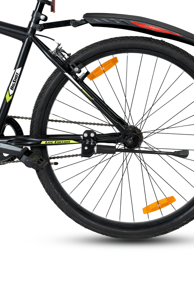 BigShot 26T Red Single Speed Mountain Bike