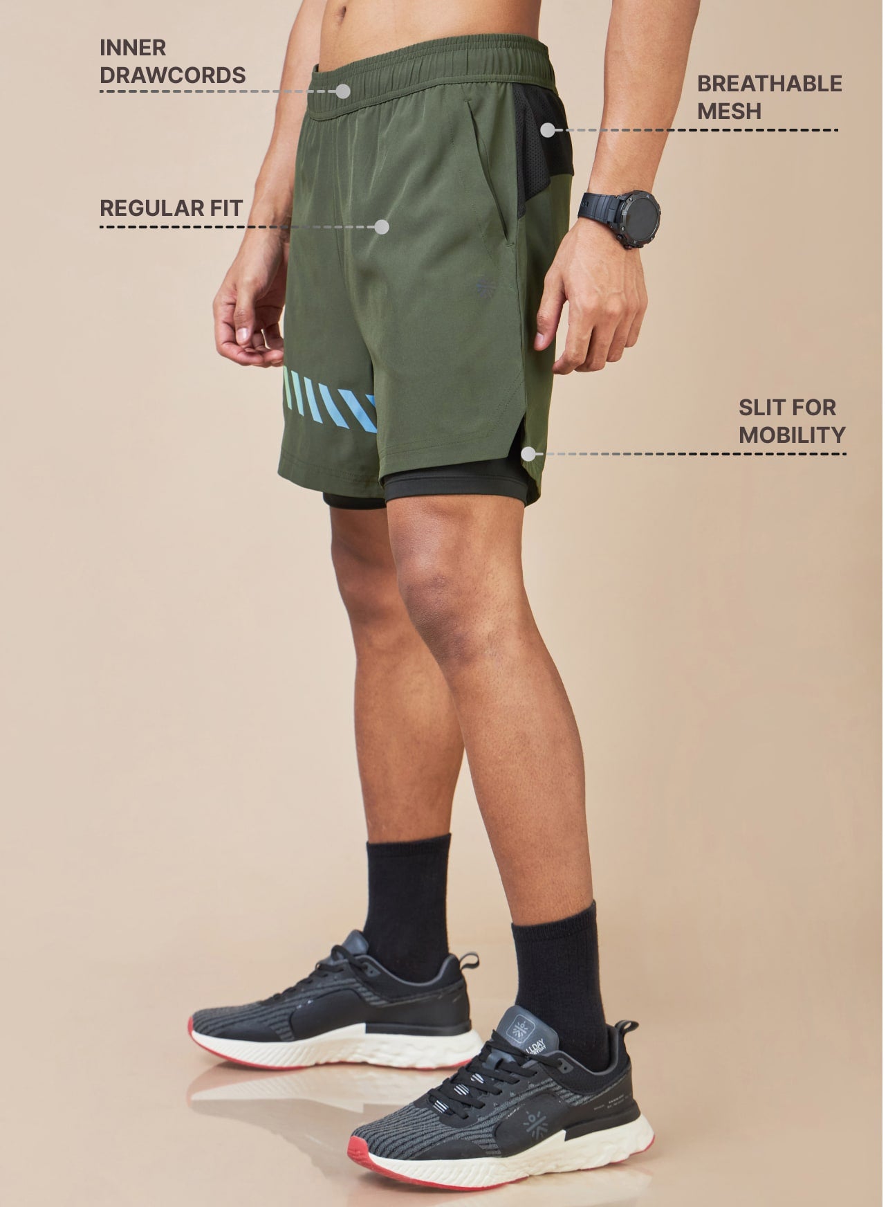 360 Degree Performance Shorts