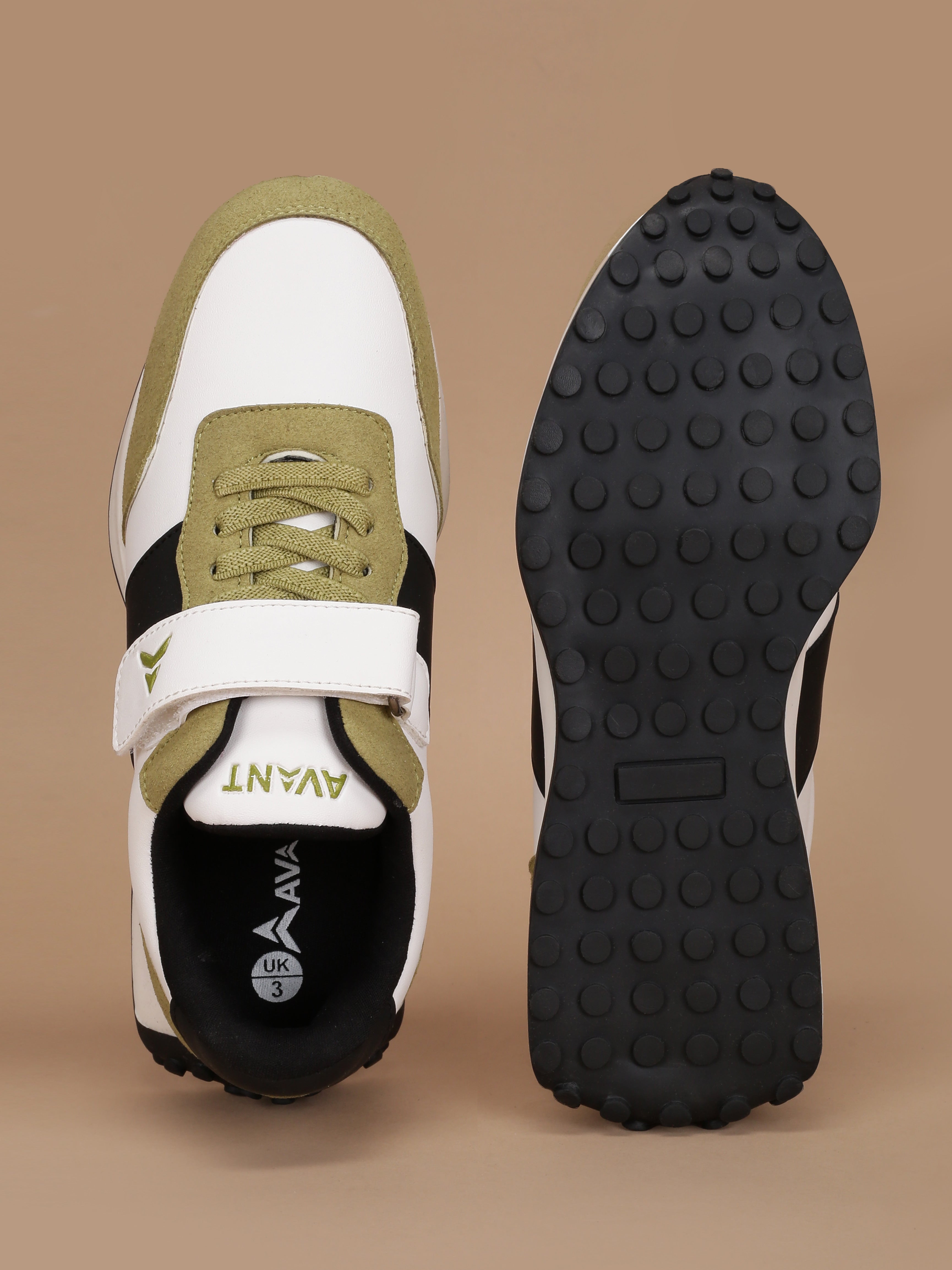 Avant Kids' TrailPals Sneakers - Olive/Black