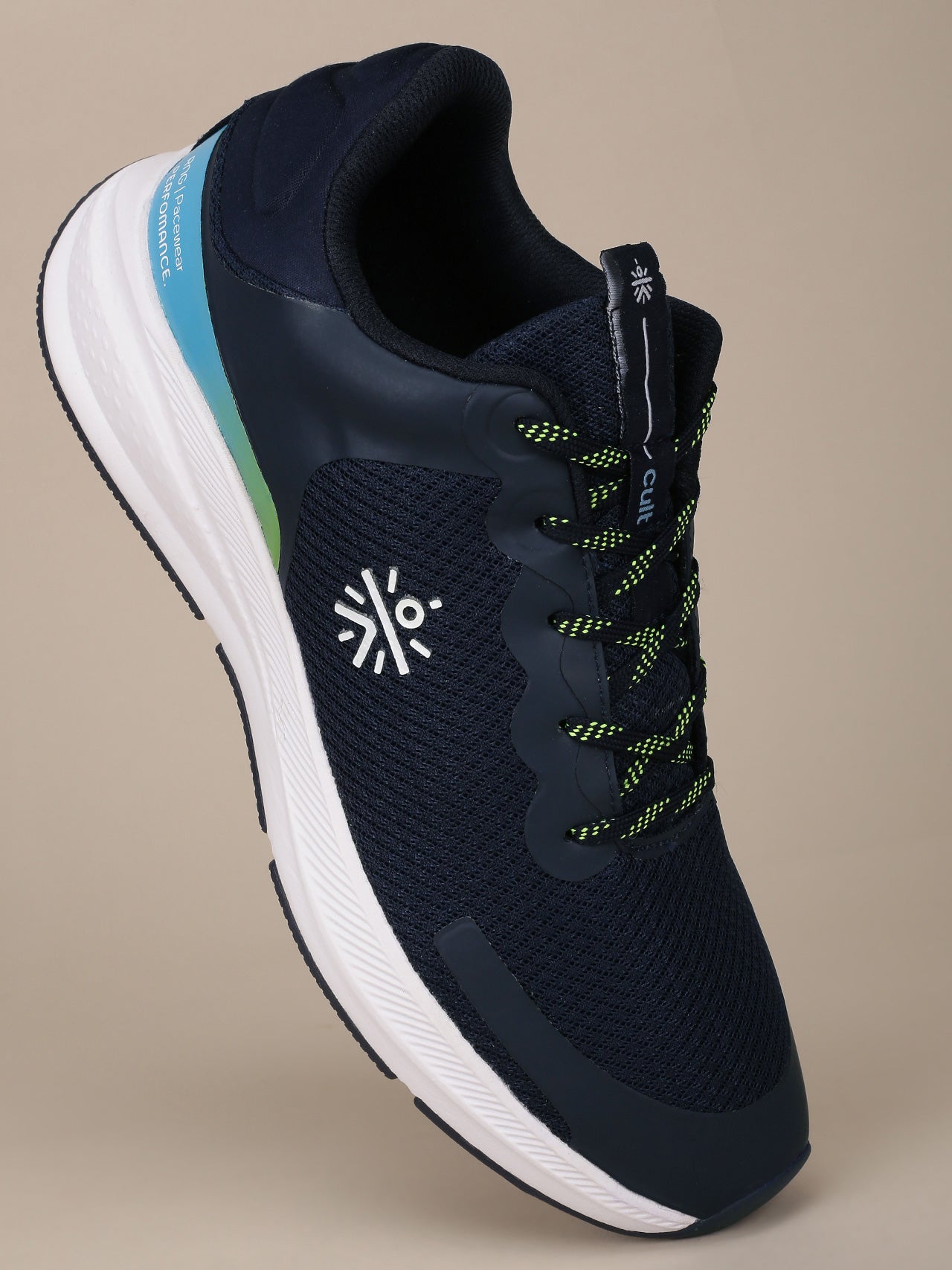 cult Men's SwiftStride Casual Shoes - Navy/Green