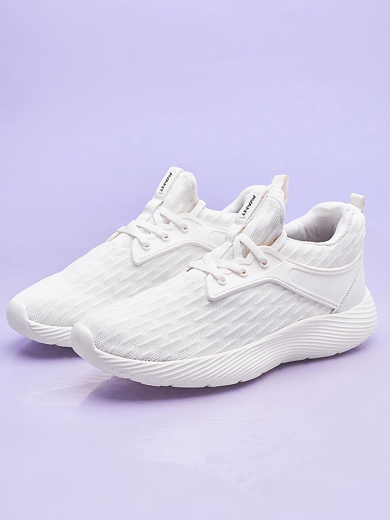 Avant Men's FeatherLite Running and Walking Shoes- White