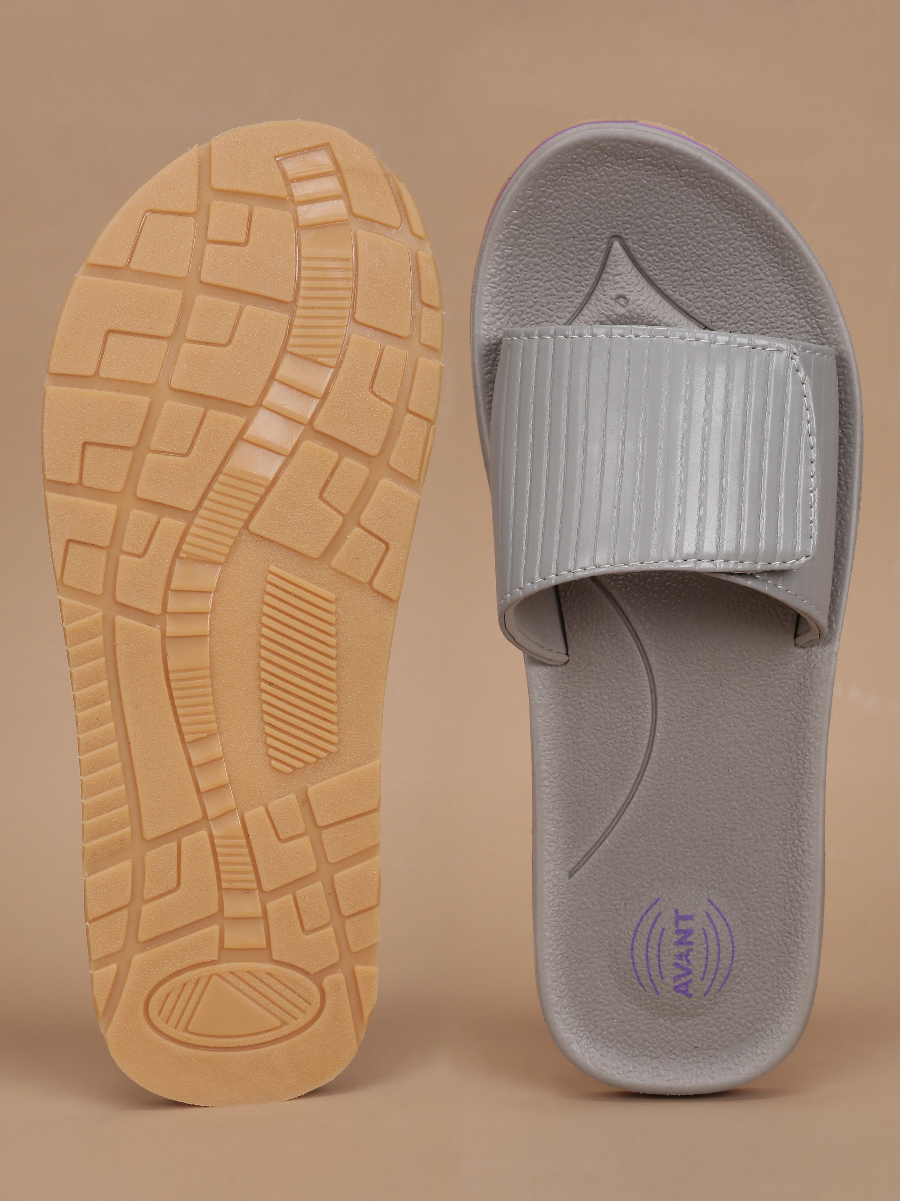 Avant Women's Zyra Sliders - D.Grey/Lt.Grey