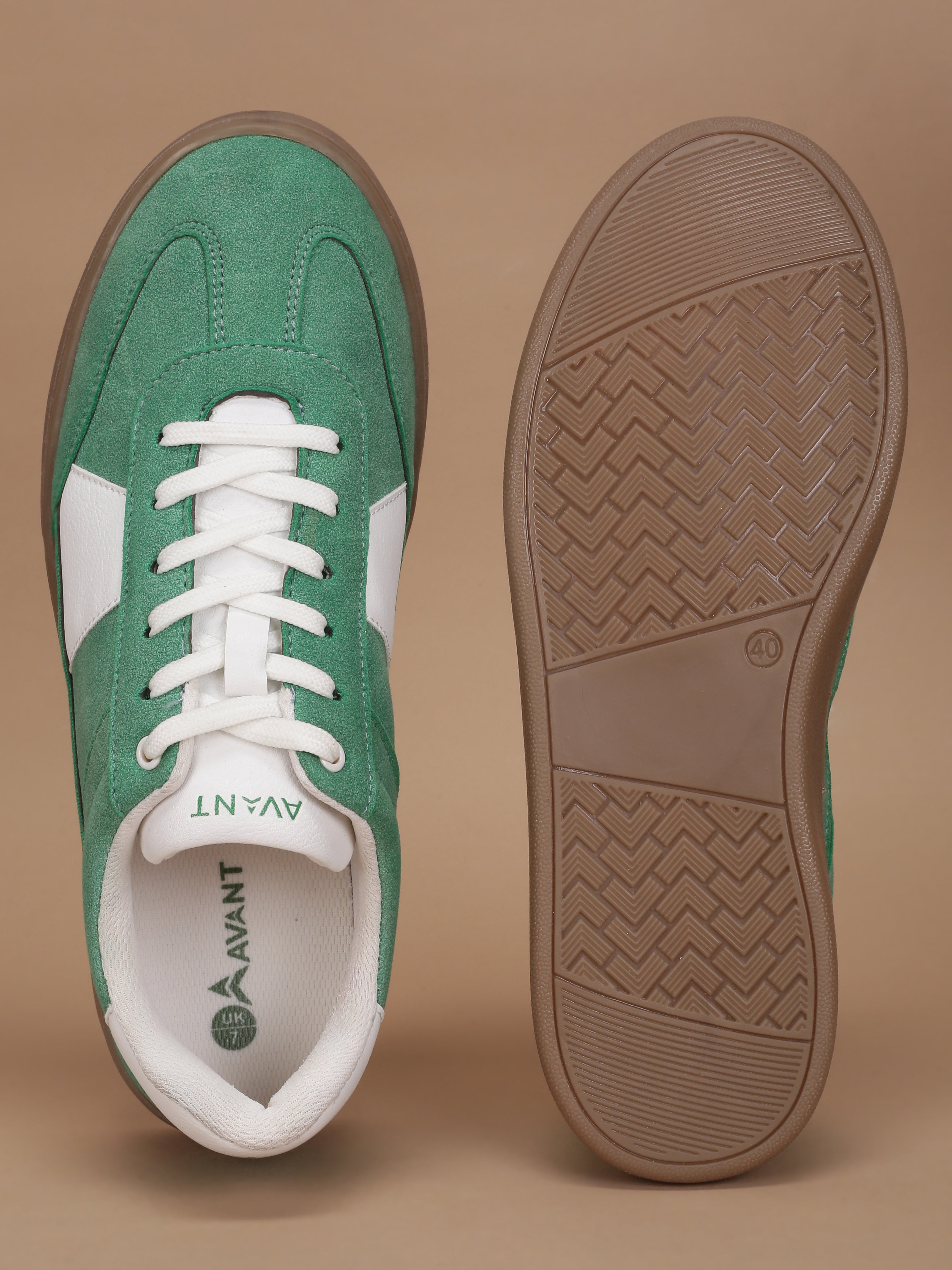 Avant Women's Arche Sneakers - Green/White