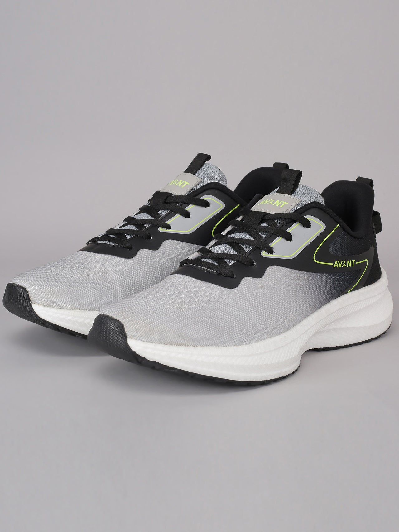 Avant Men's Punch Running Shoes - L.Grey/Black