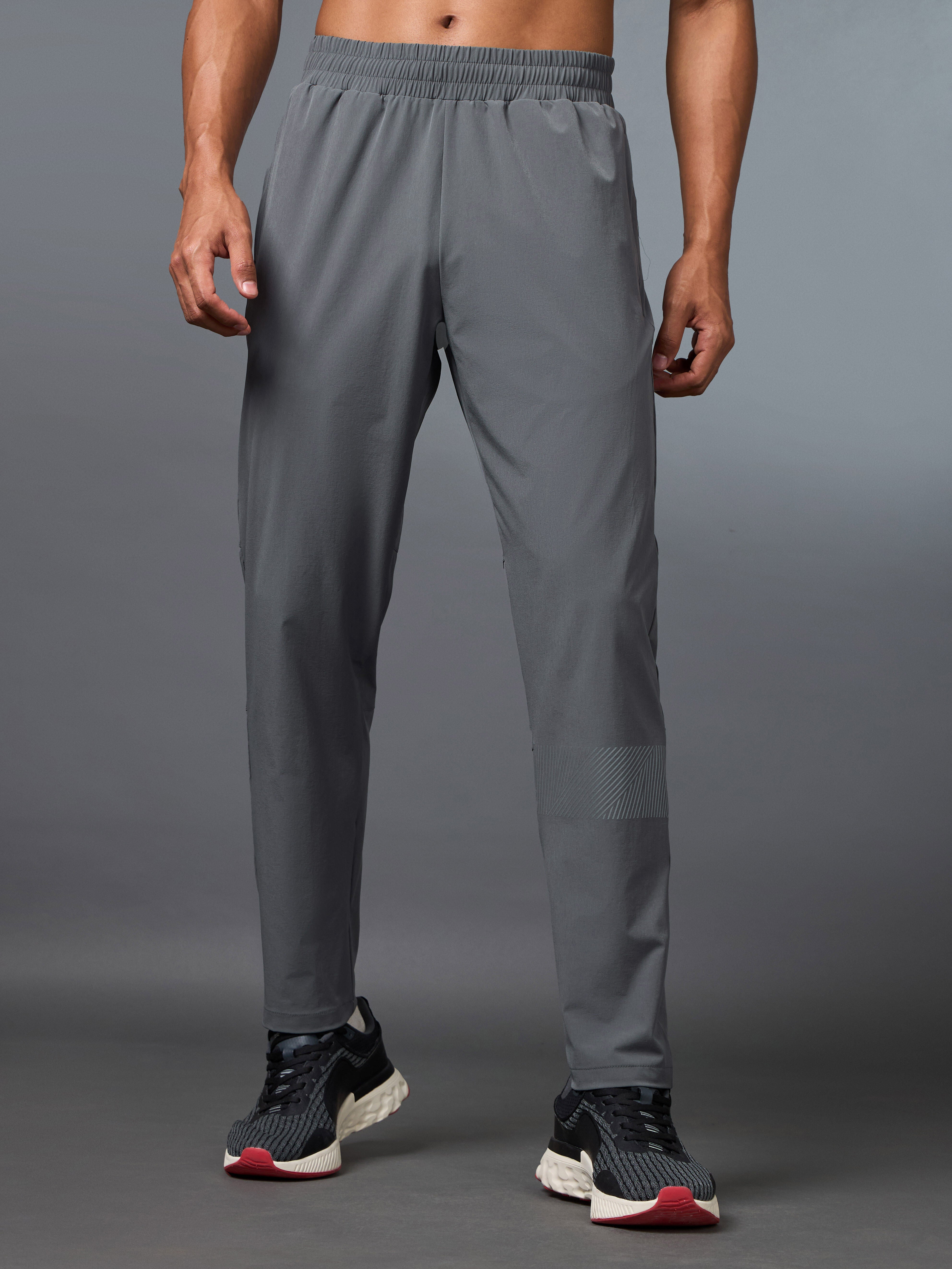 Men's Night Jogger Grey Performance Trackpant