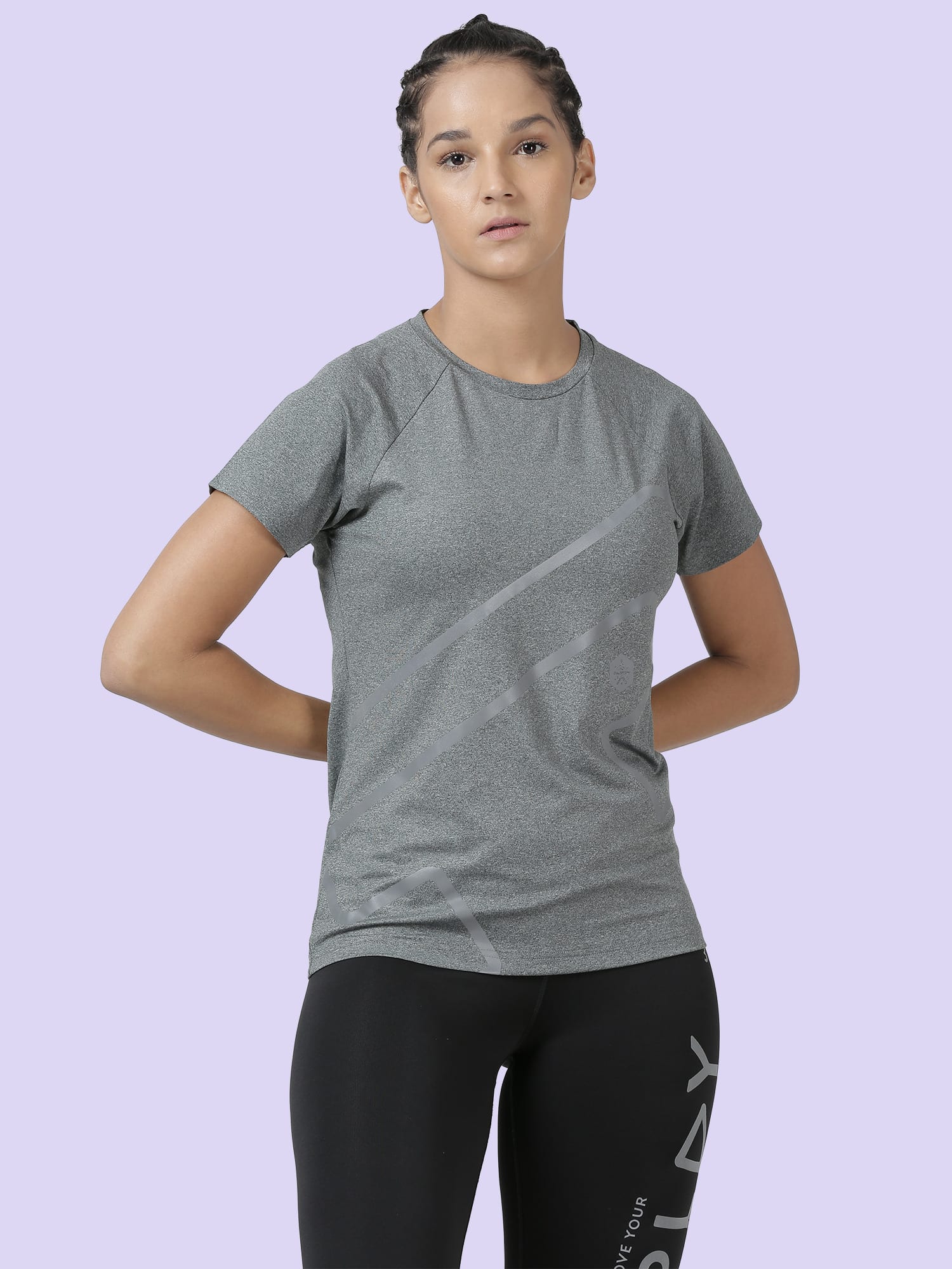 Blakout Insignia Grey Slim Tee