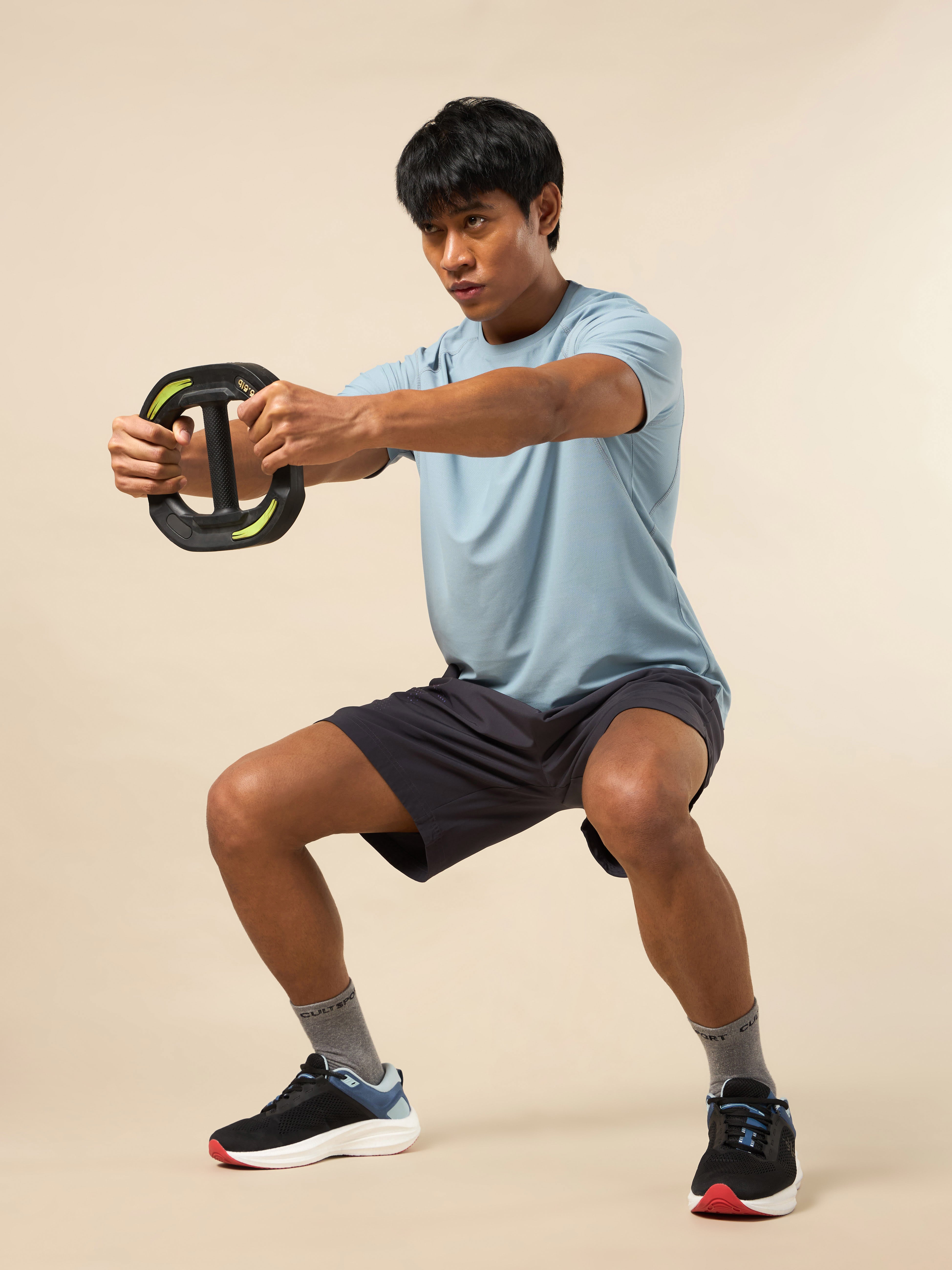 All Day Active Grey Training Tee