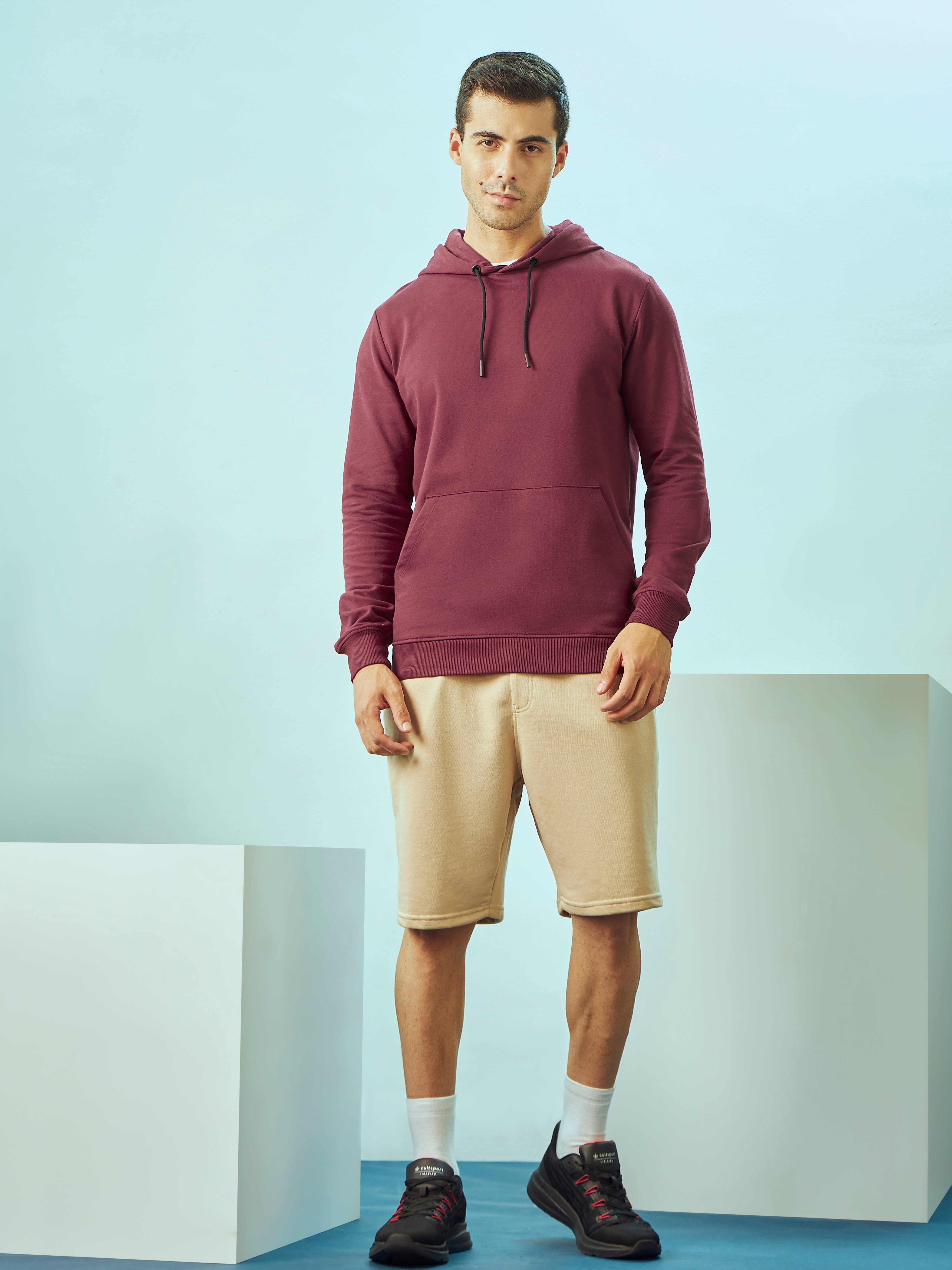 Hooded Sweatshirt with Kangaroo Pocket