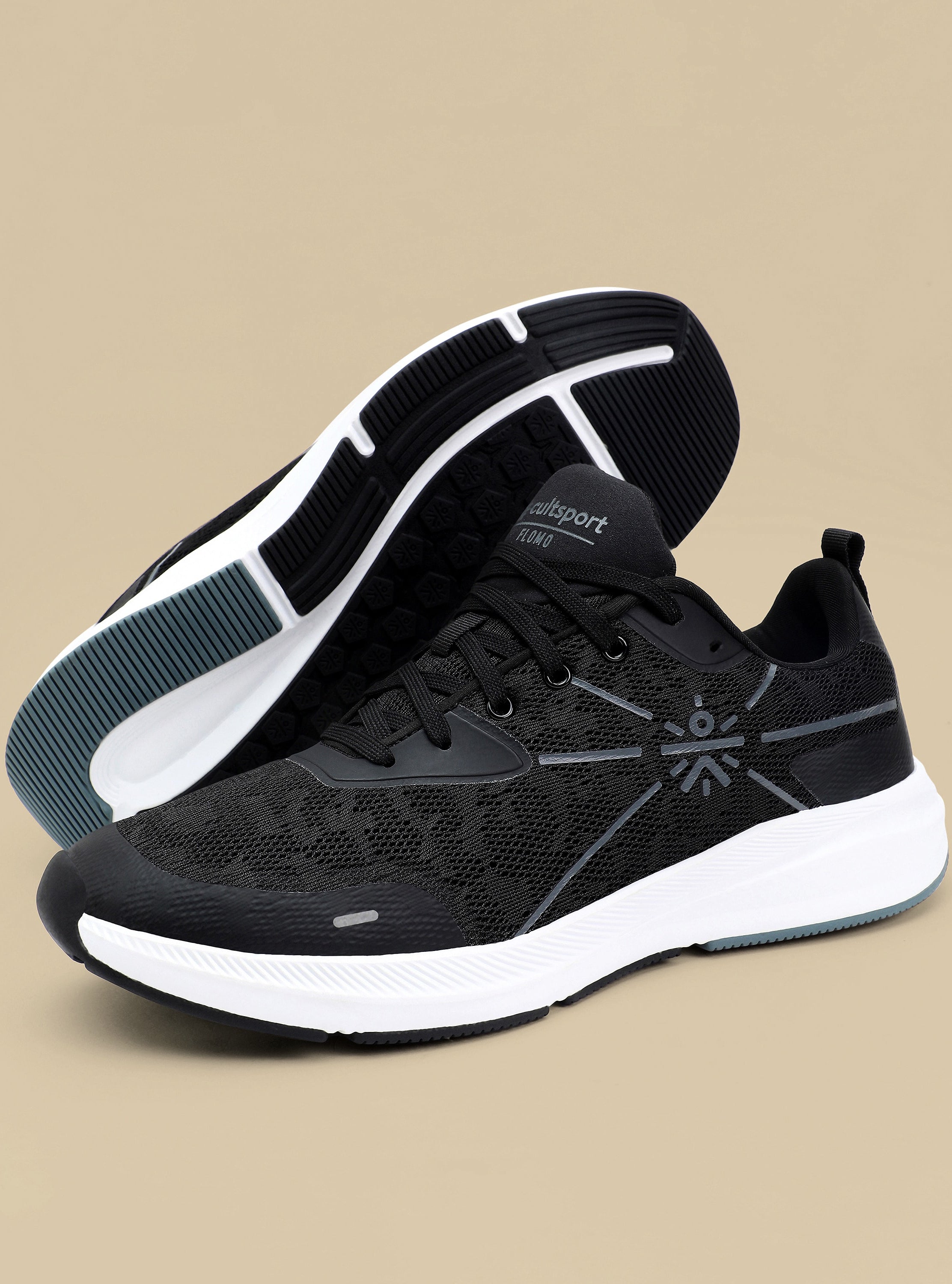 cult Flomo Men Running Shoes - Black