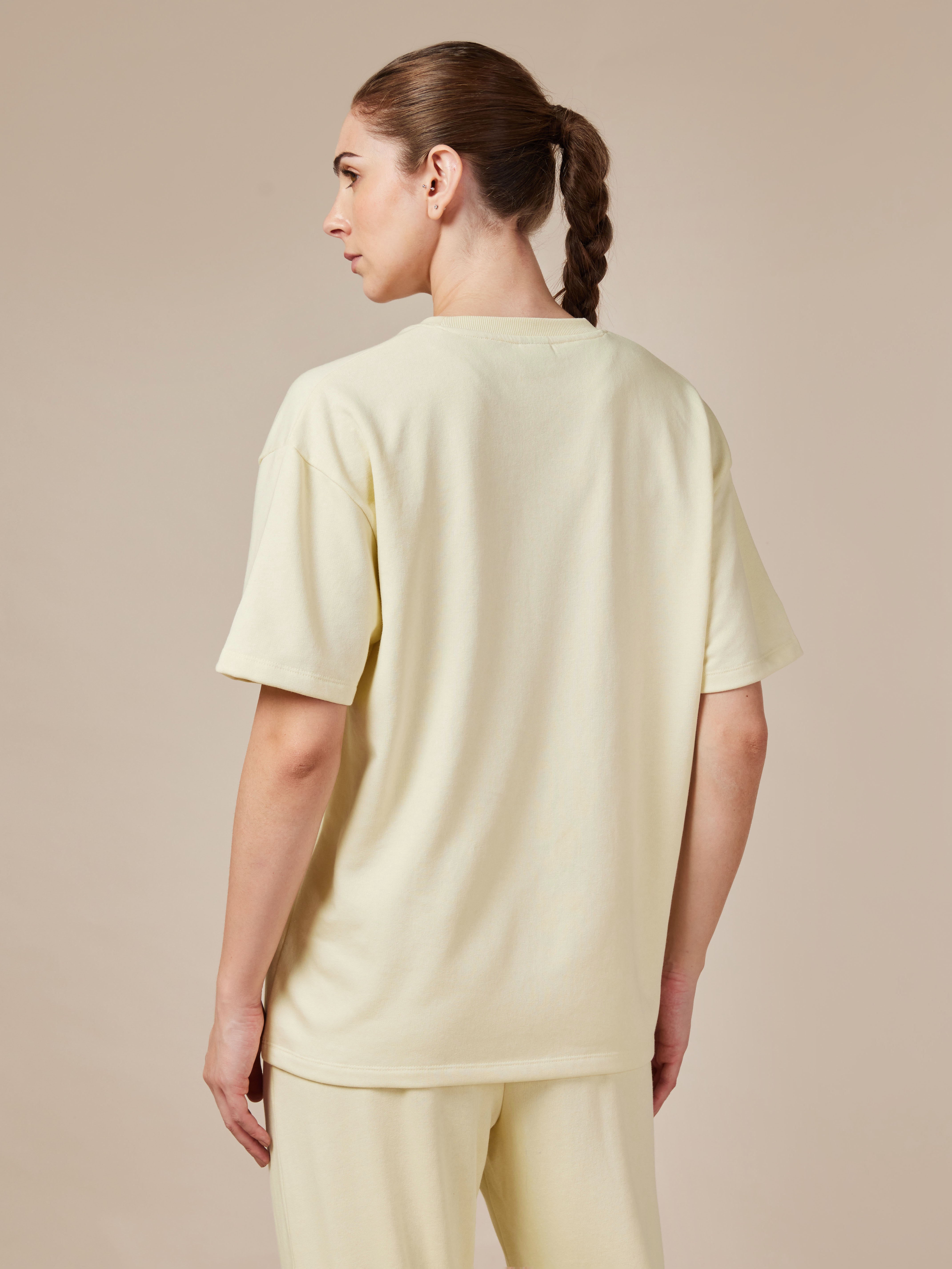 Cult Athletic Club Women Beige T-shirt