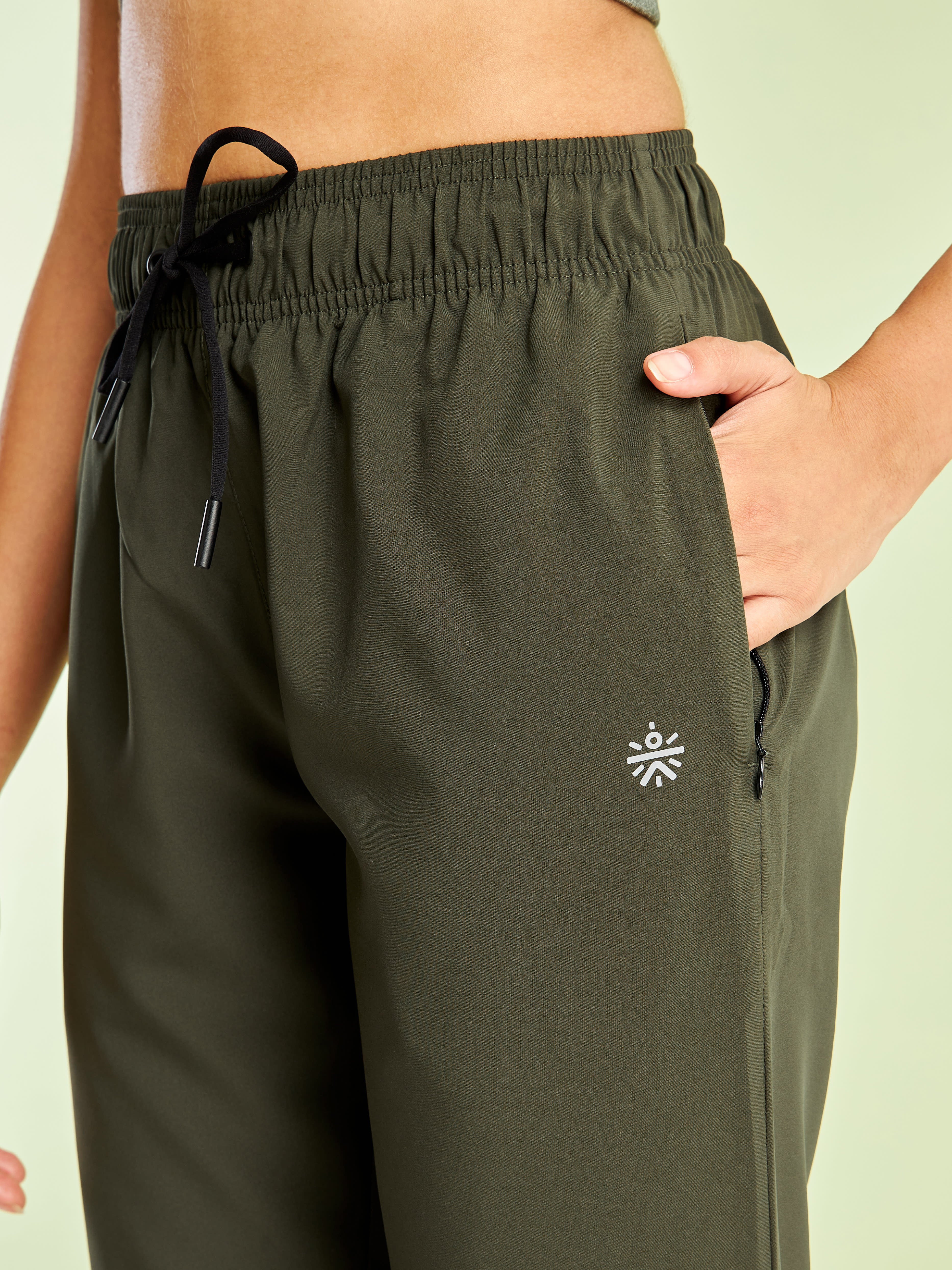 Slim Fit Running Joggers with Drawcord