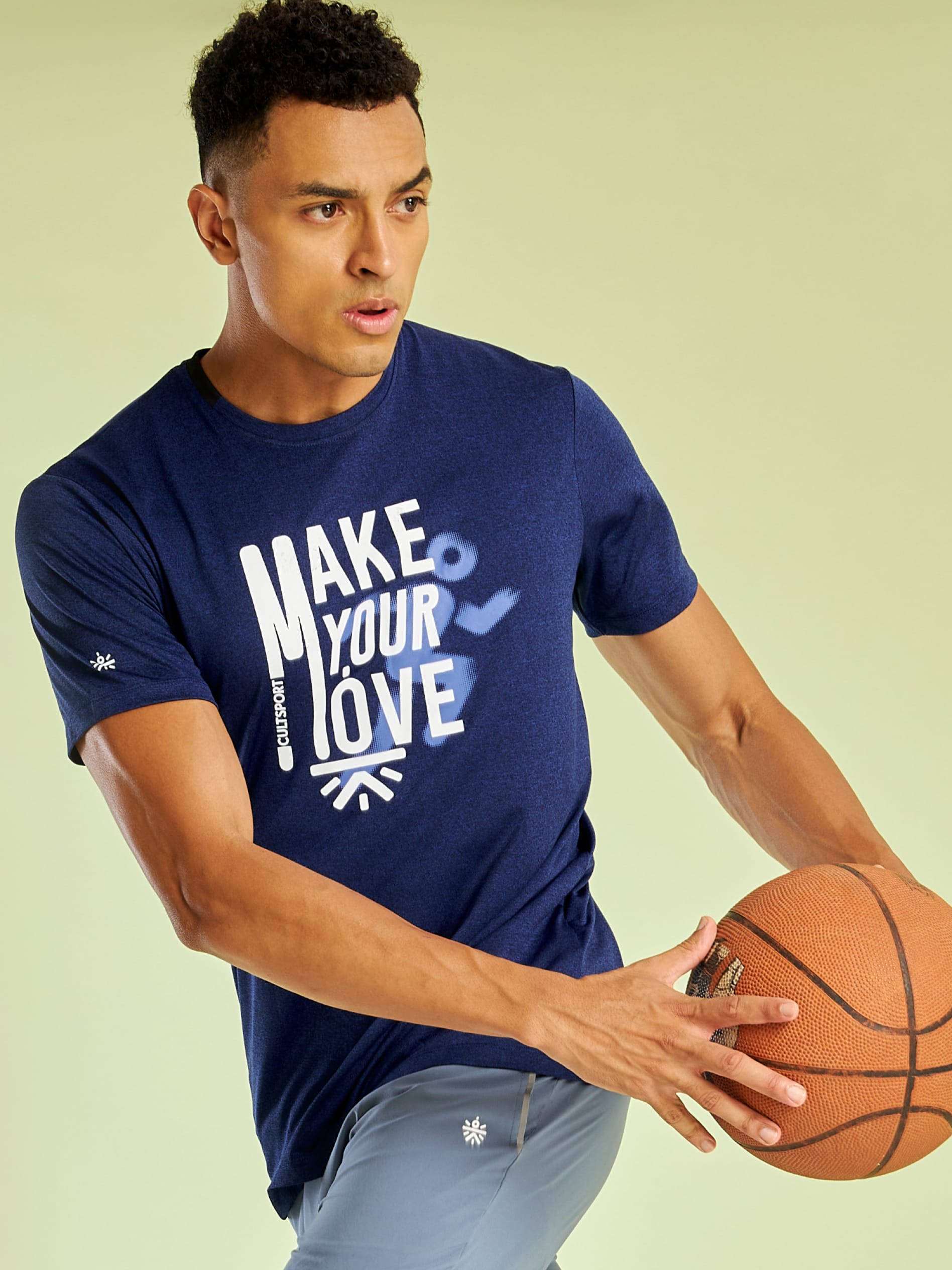 Make Your Move Graphic Print T-shirt