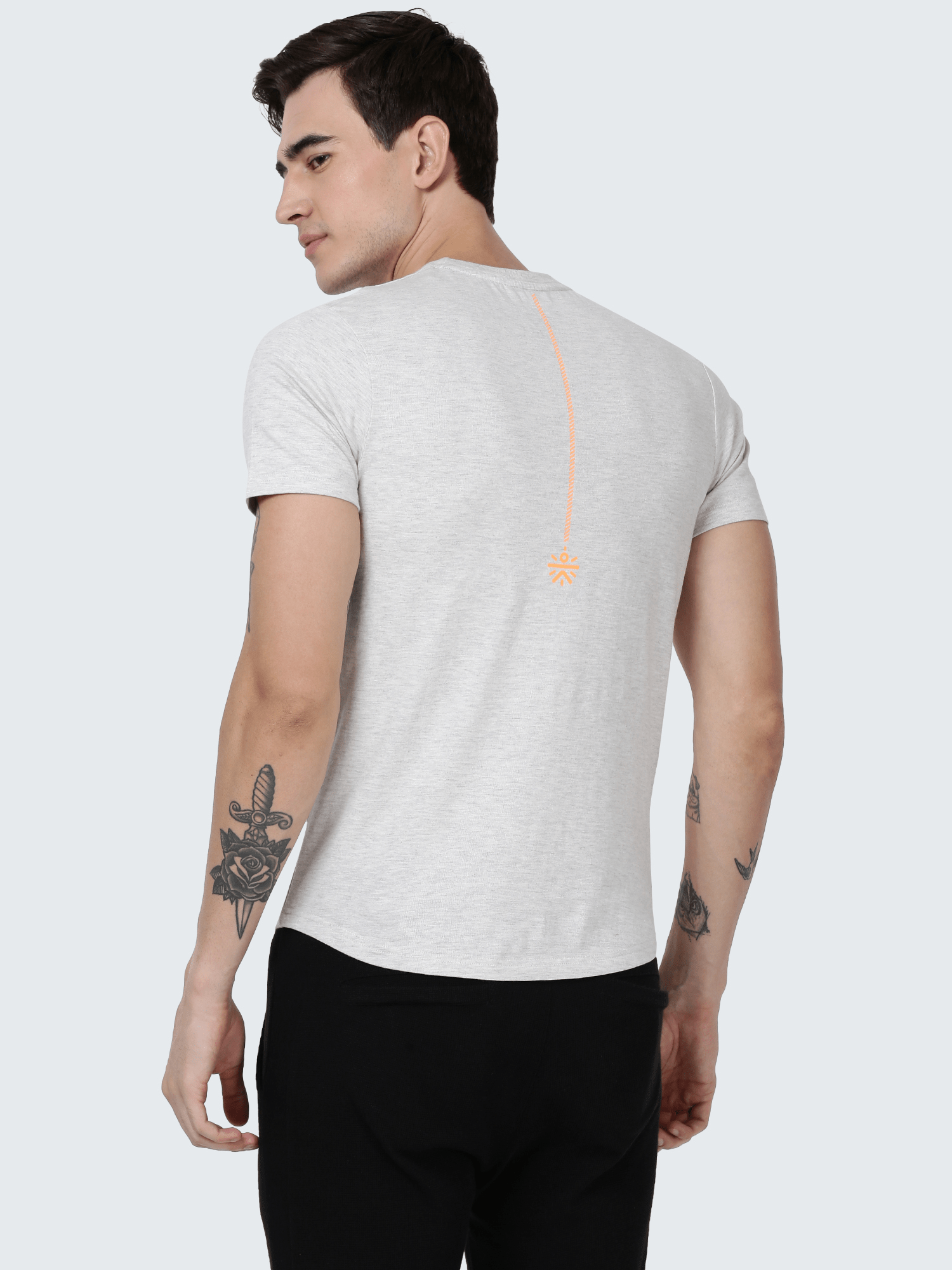 Everydays I AM CULT Grey Cotton Tee