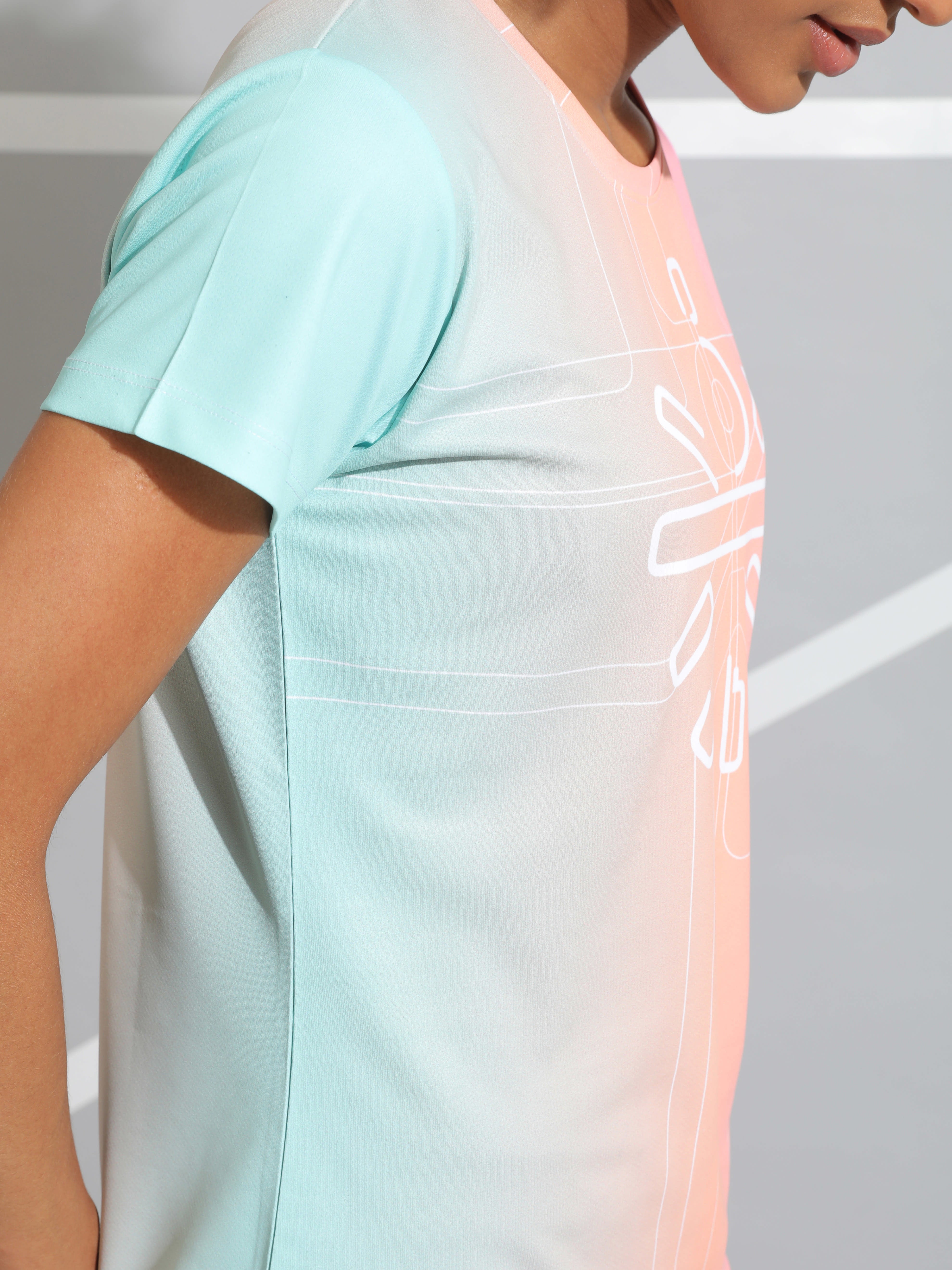 Ombre Logo Active T-shirt