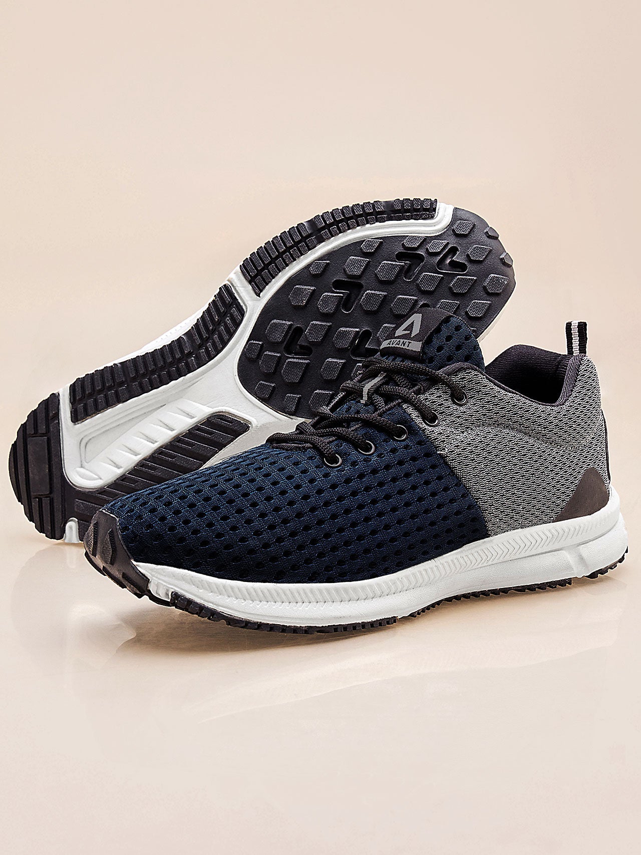 Avant Men's X Running and Training Shoes - Navy Blue/Dark Grey