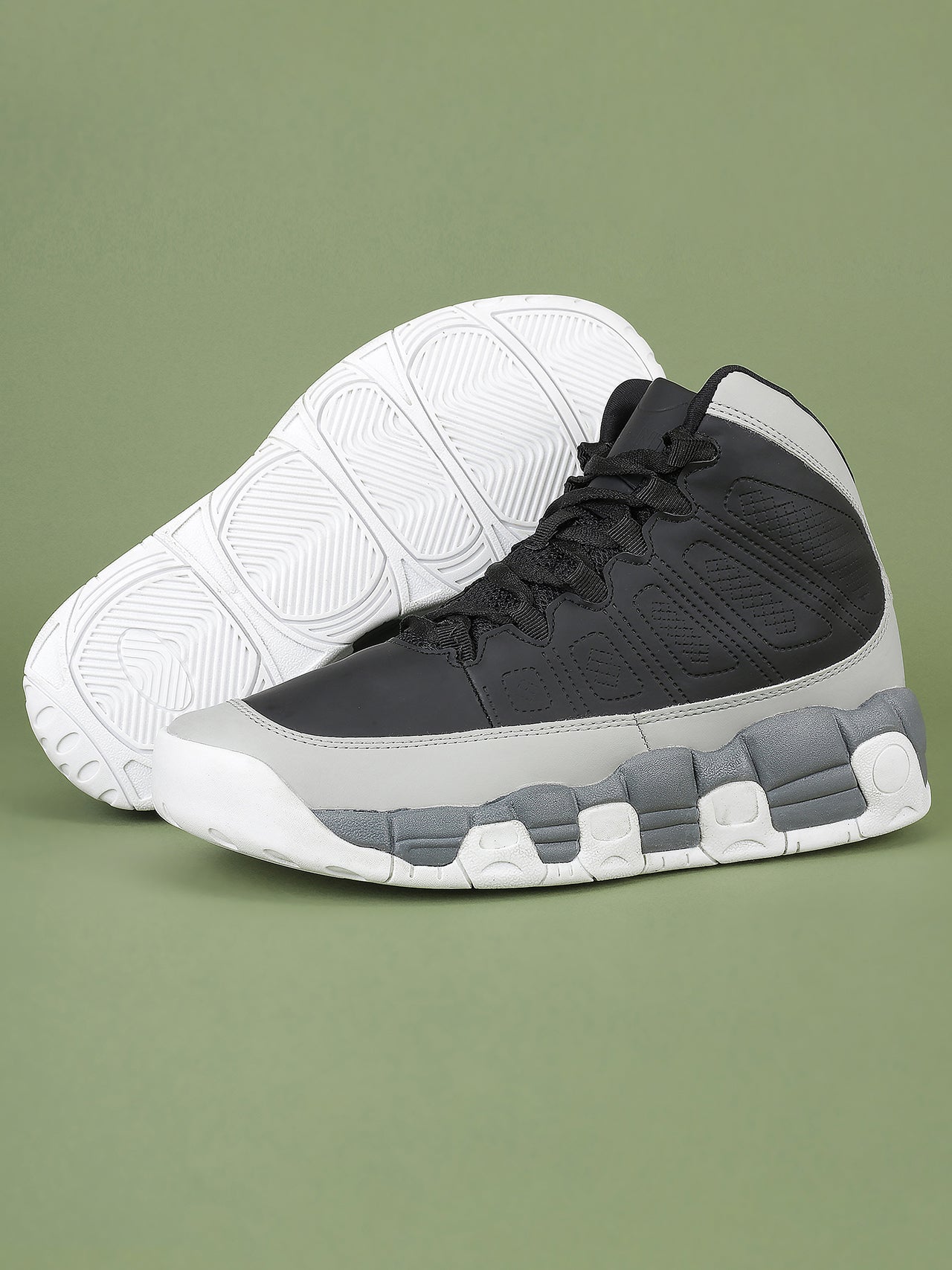 Avant Men's Regal Sneaker Shoes - Grey/Black