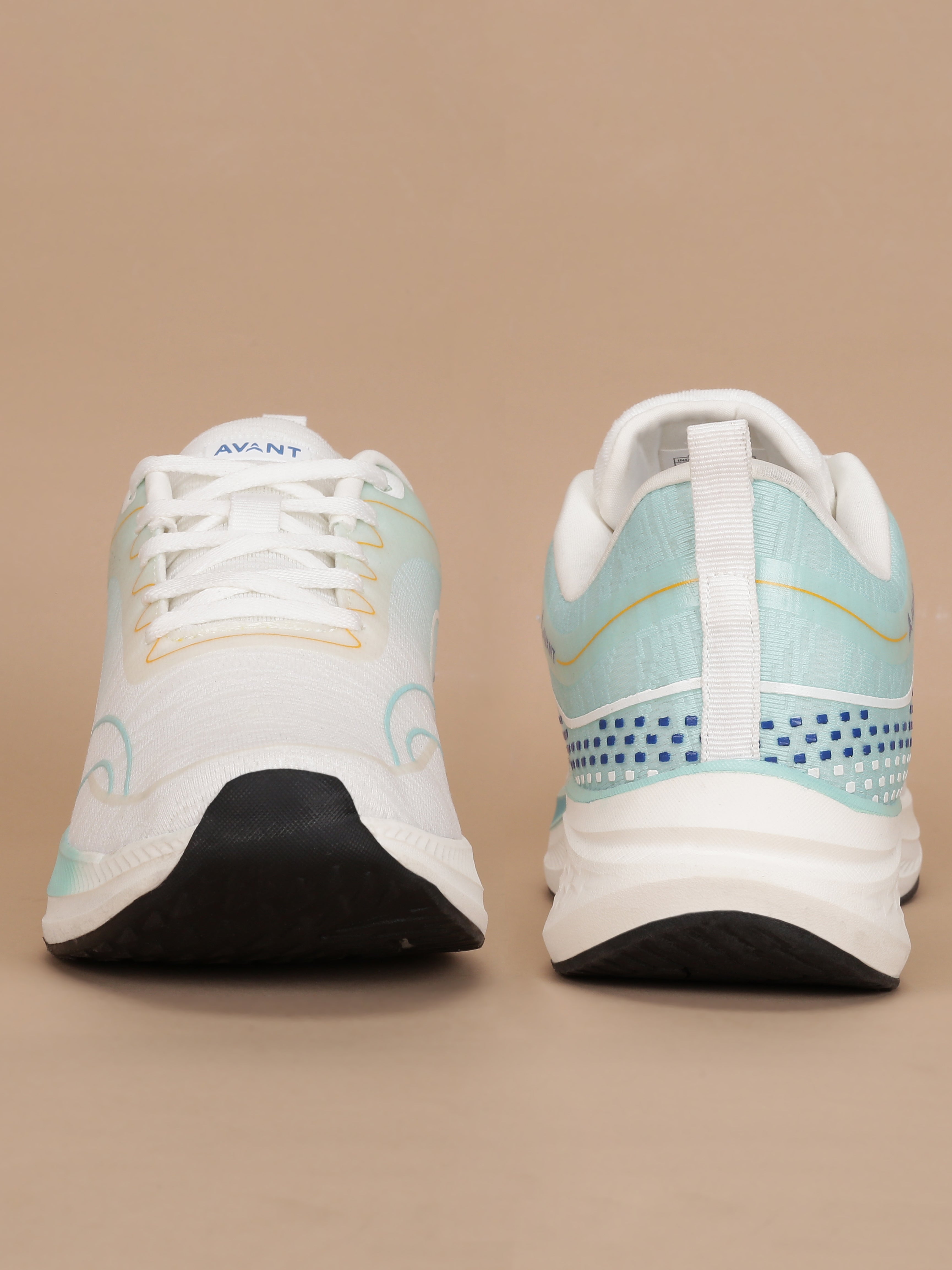 Avant Men's Stratos Running Shoes - White/L.Green