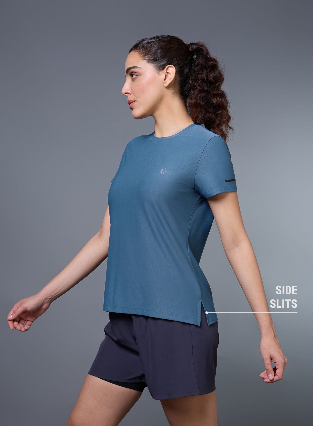 Women's Move Forward Blue T-shirt