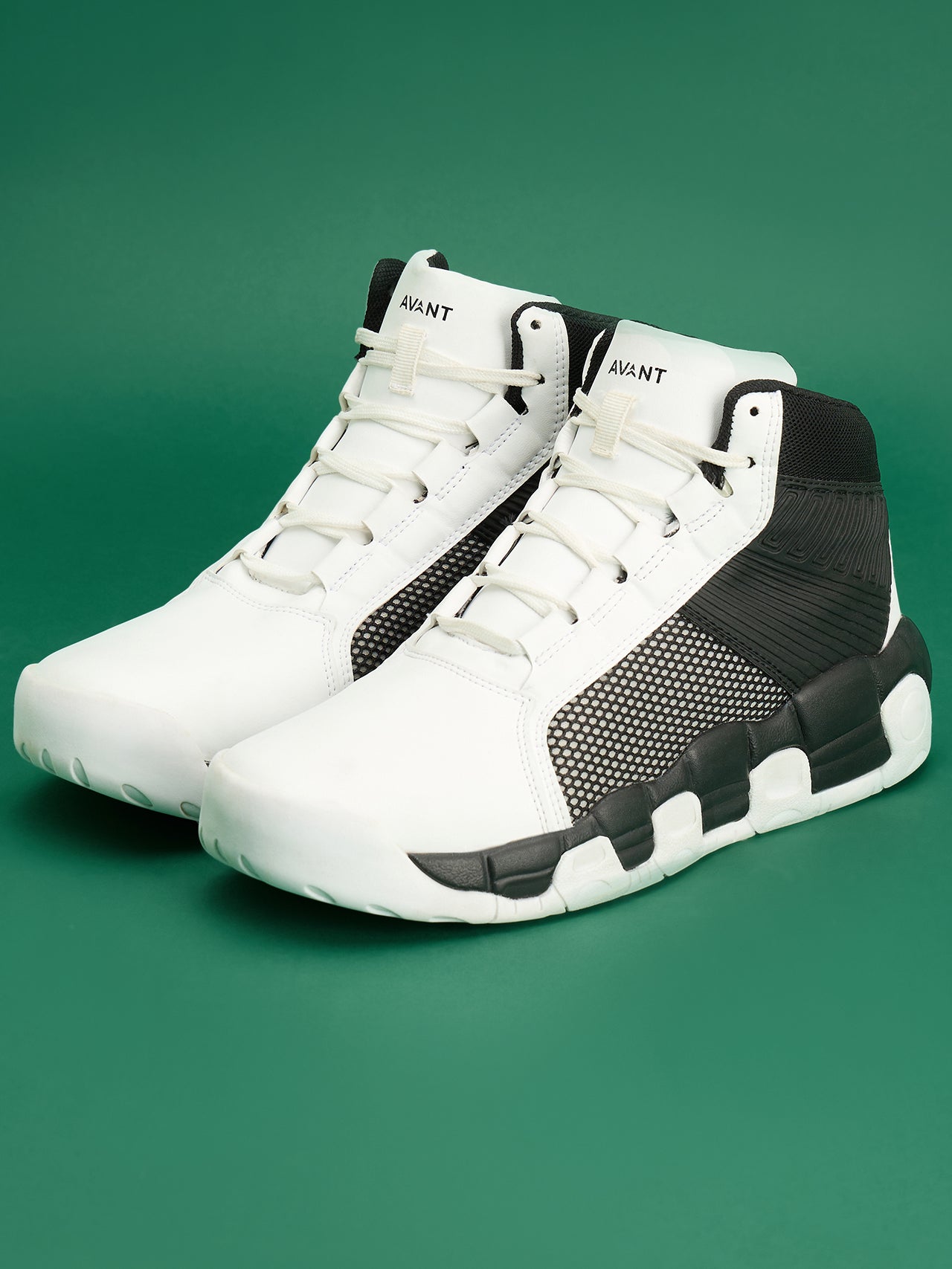 Avant Men's Dallas Sneaker Shoes - White/Black
