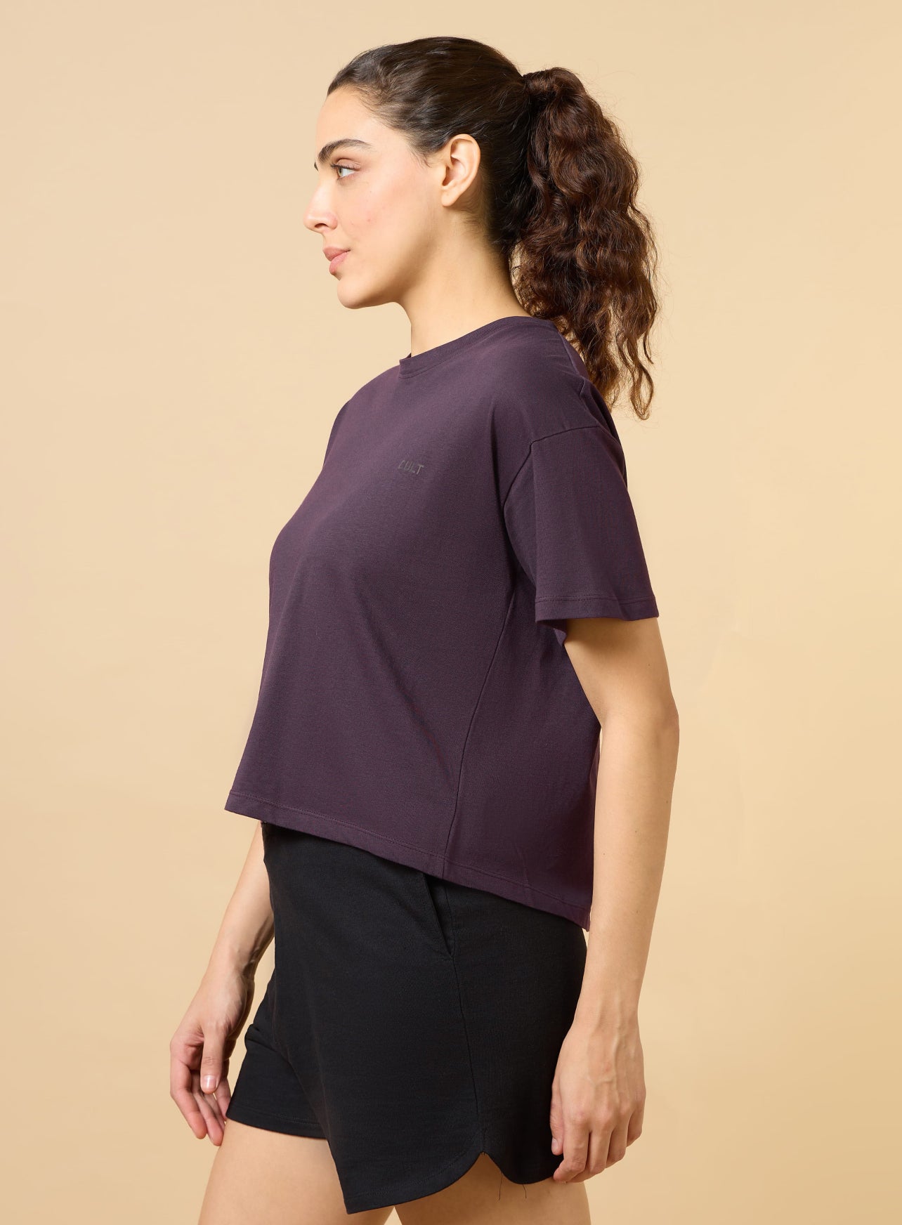 Women's Plum Workout Essential T-shirt