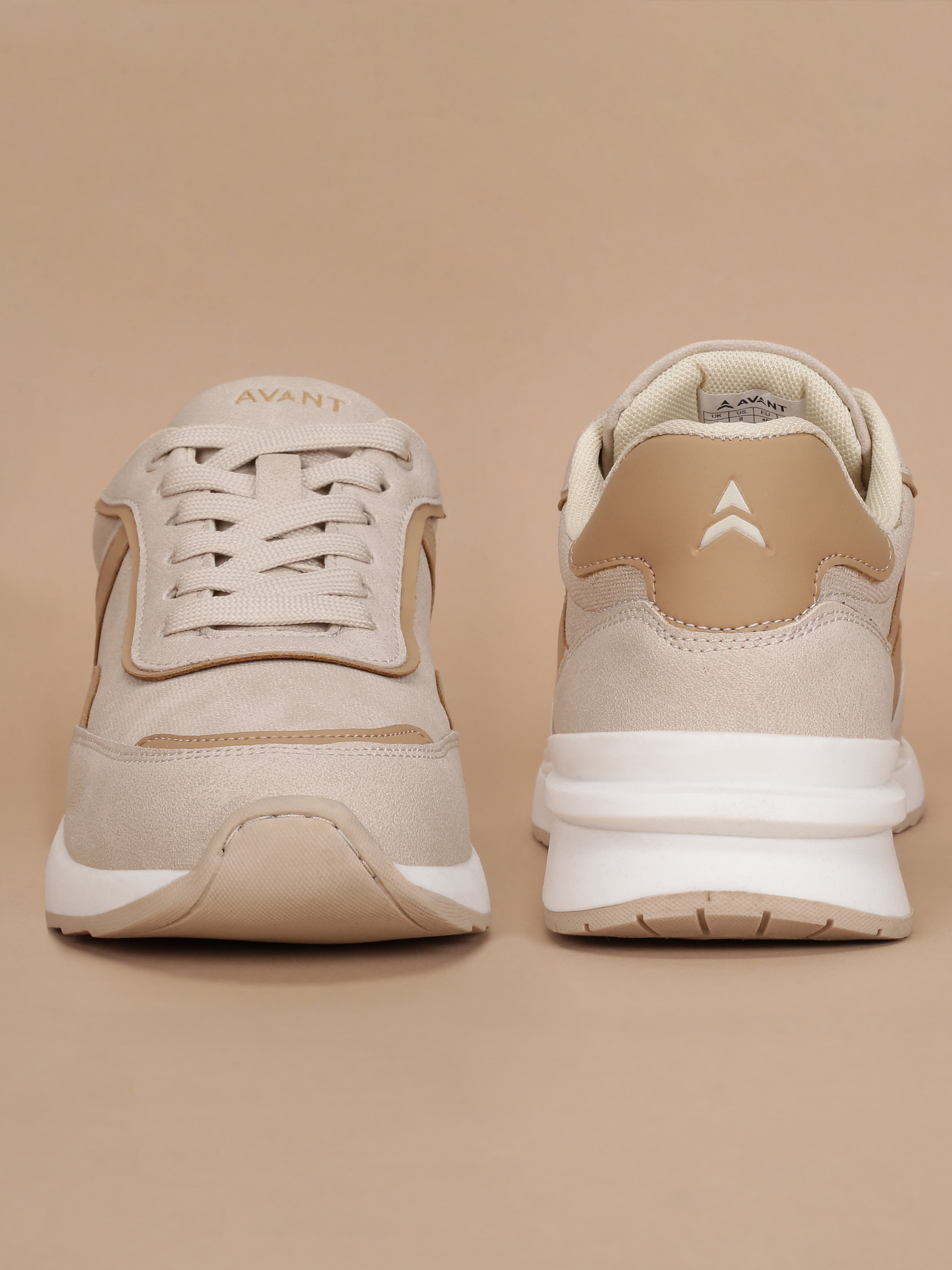 Avant Women's Mova Sneakers - Beige/Brown