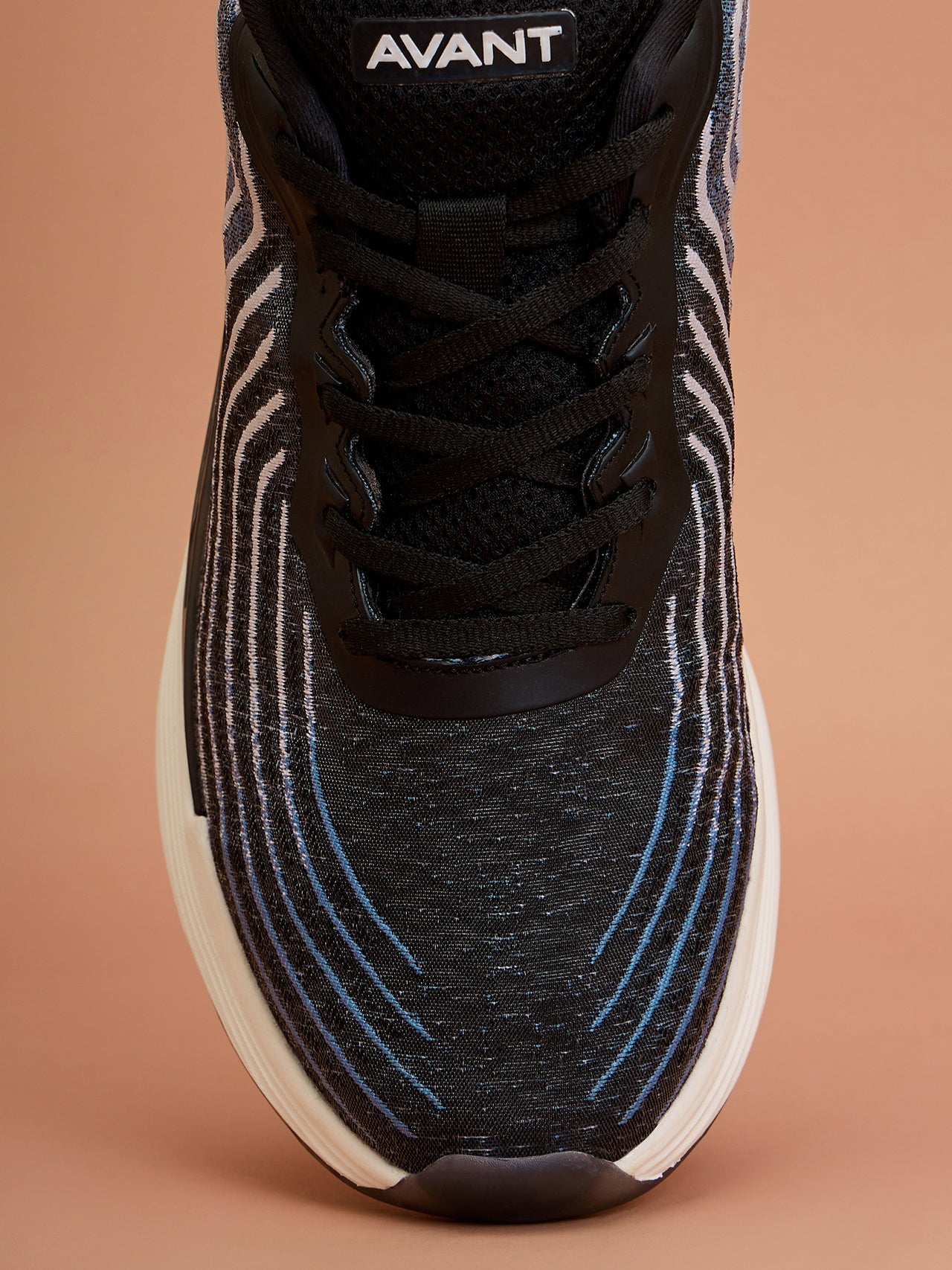 Avant Men's Cyclone Running Shoes - Black/Navy Blue