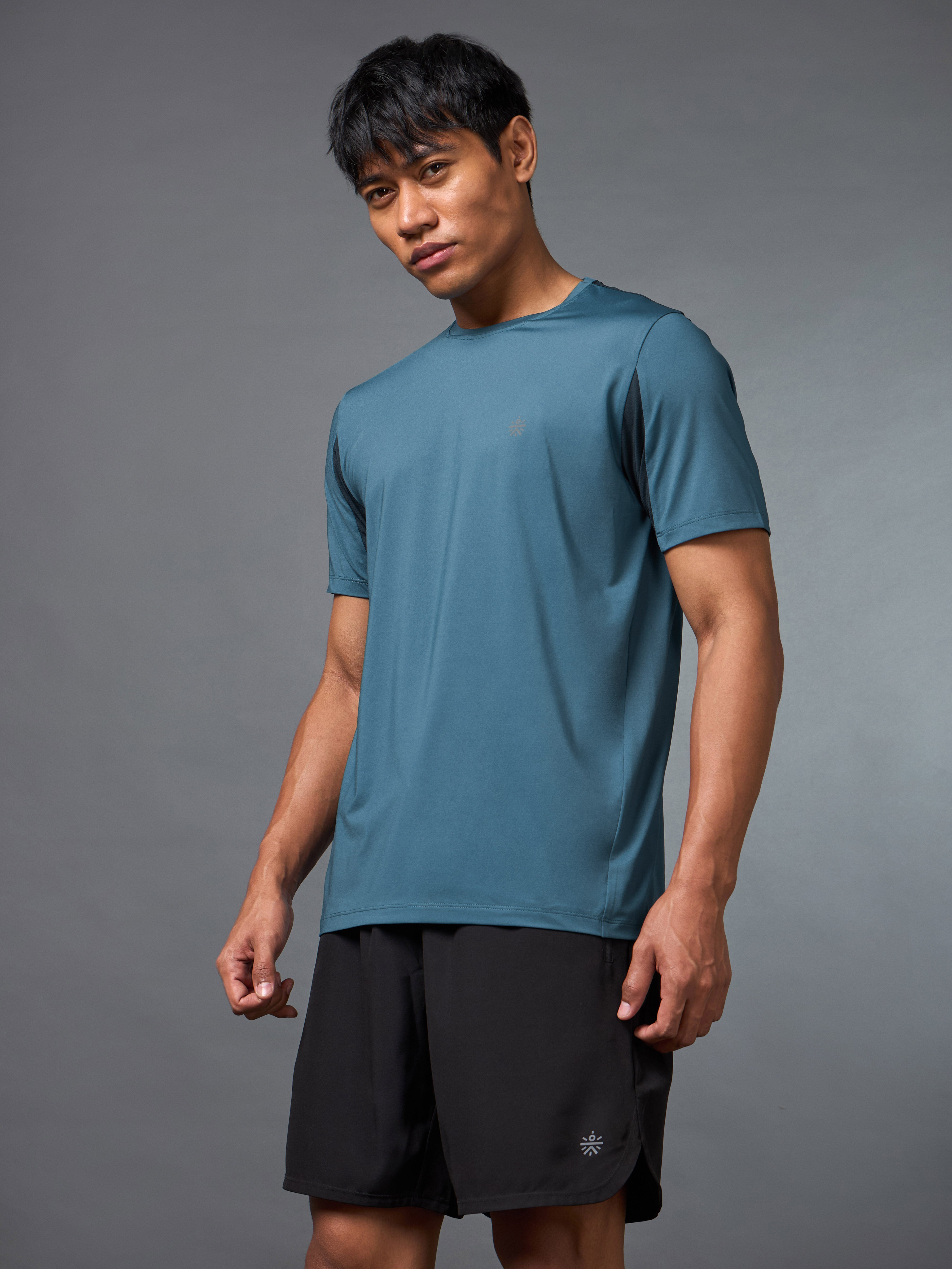 Men's Night Jogger Blue T-shirt