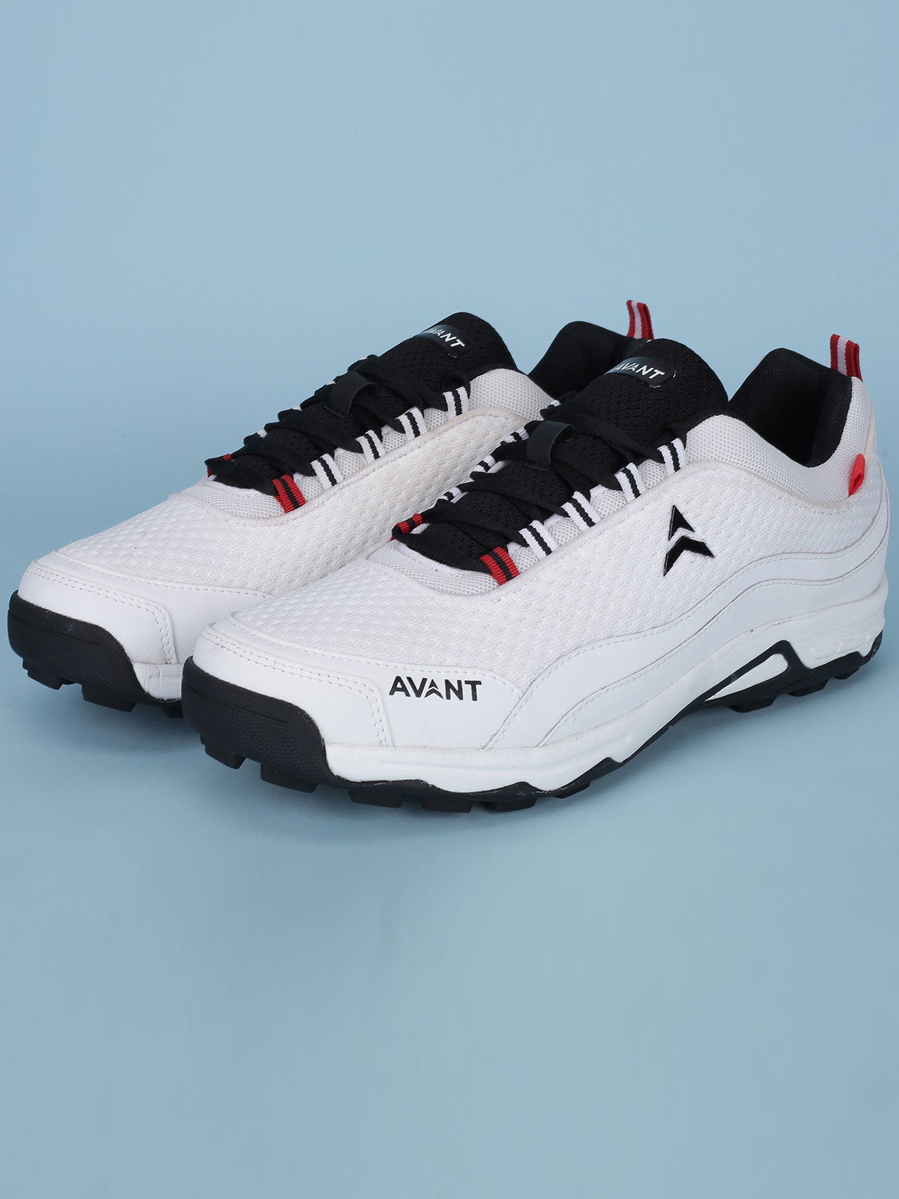 Avant Men's Striker Cricket Shoes - White /Black