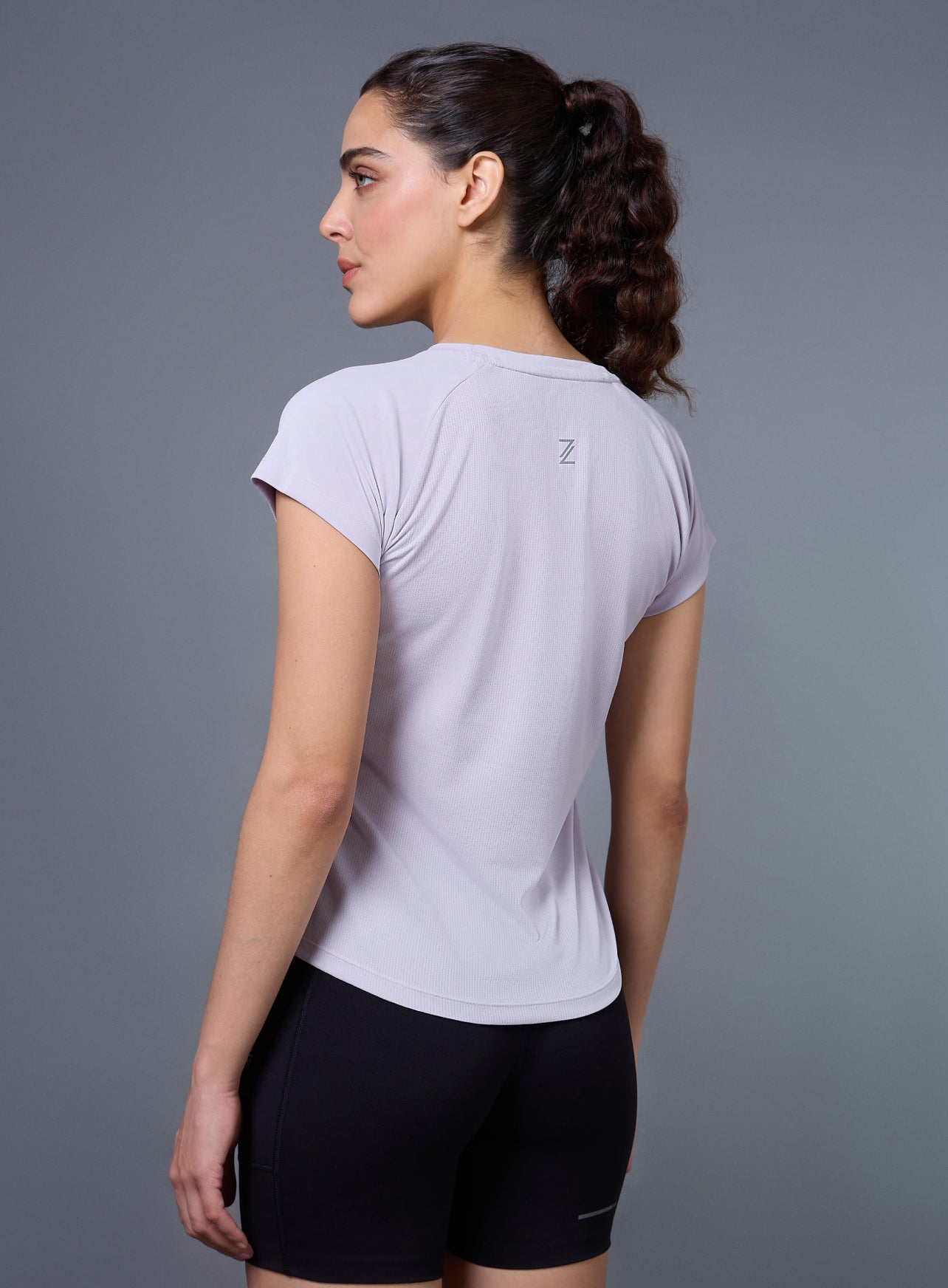 Women's Purple The Runner's Essential T-shirt