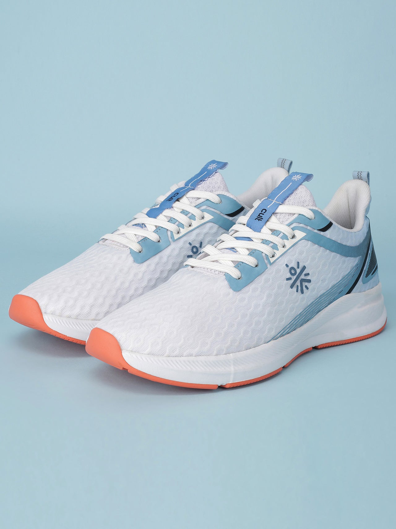 cult Men's AeroStride Casual Shoes - White/Blue