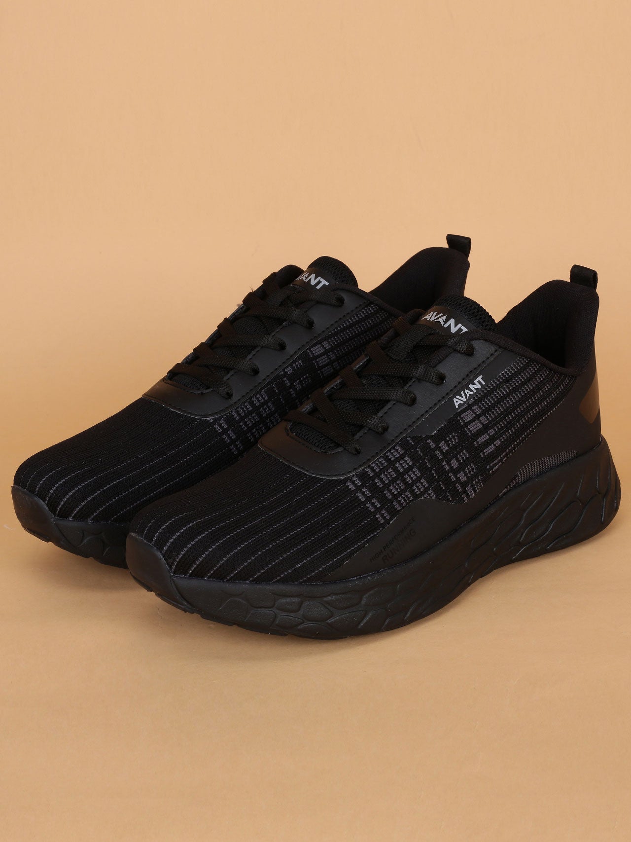 Avant Men's SoleWave Running Shoes - Black