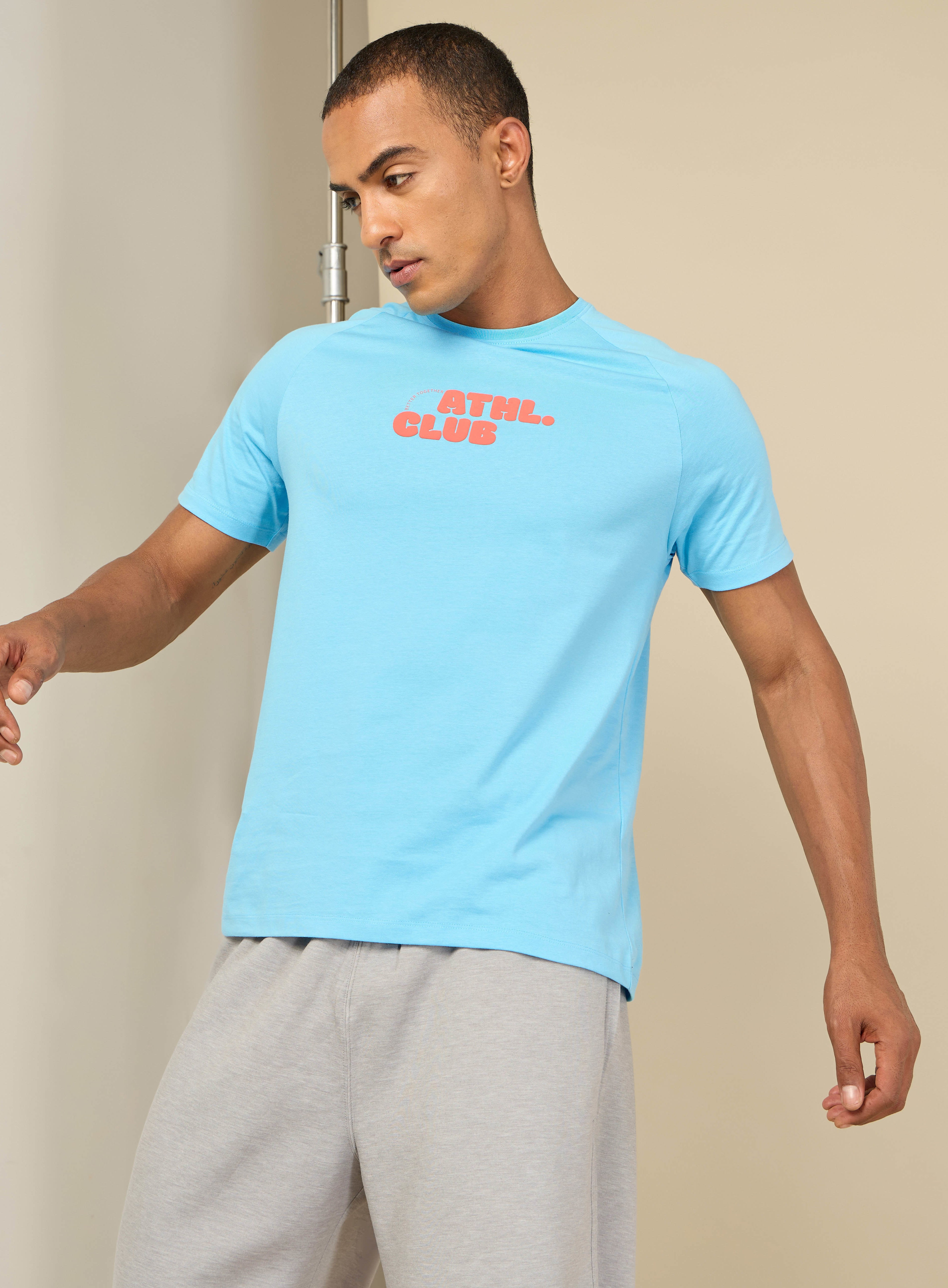Men Ath. Club Blue T-shirt