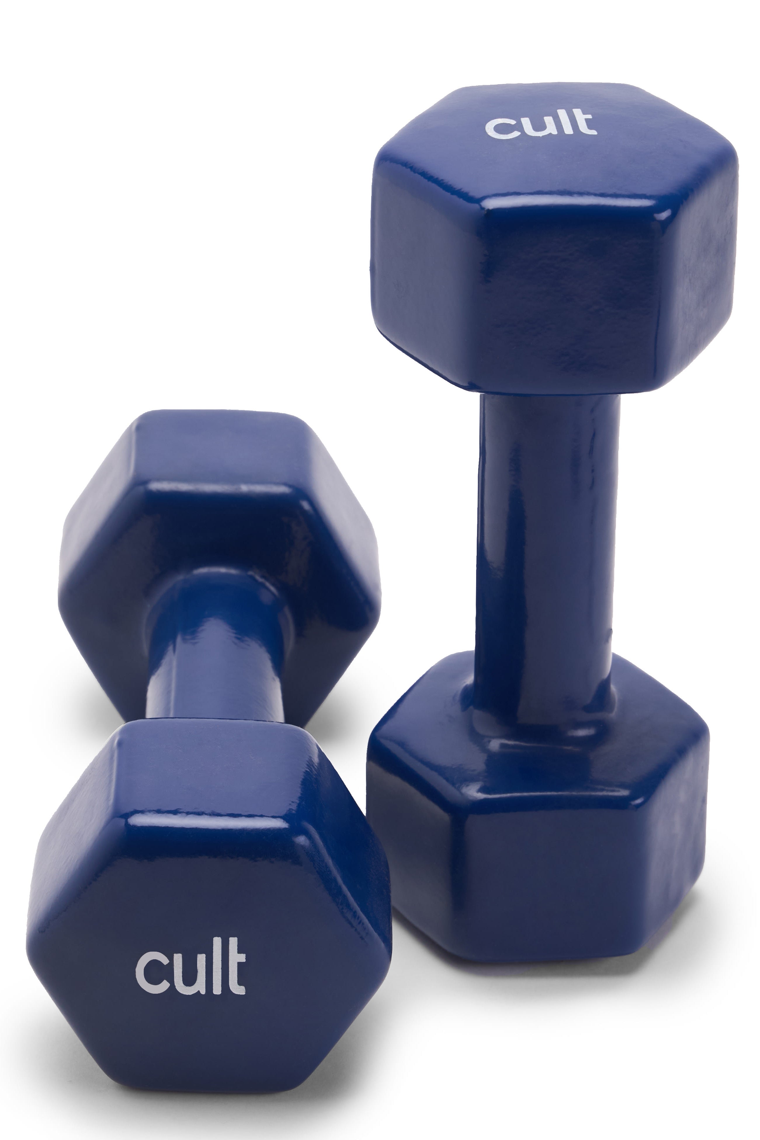 Vinyl Dumbbell 5Kg x 2 Blue
