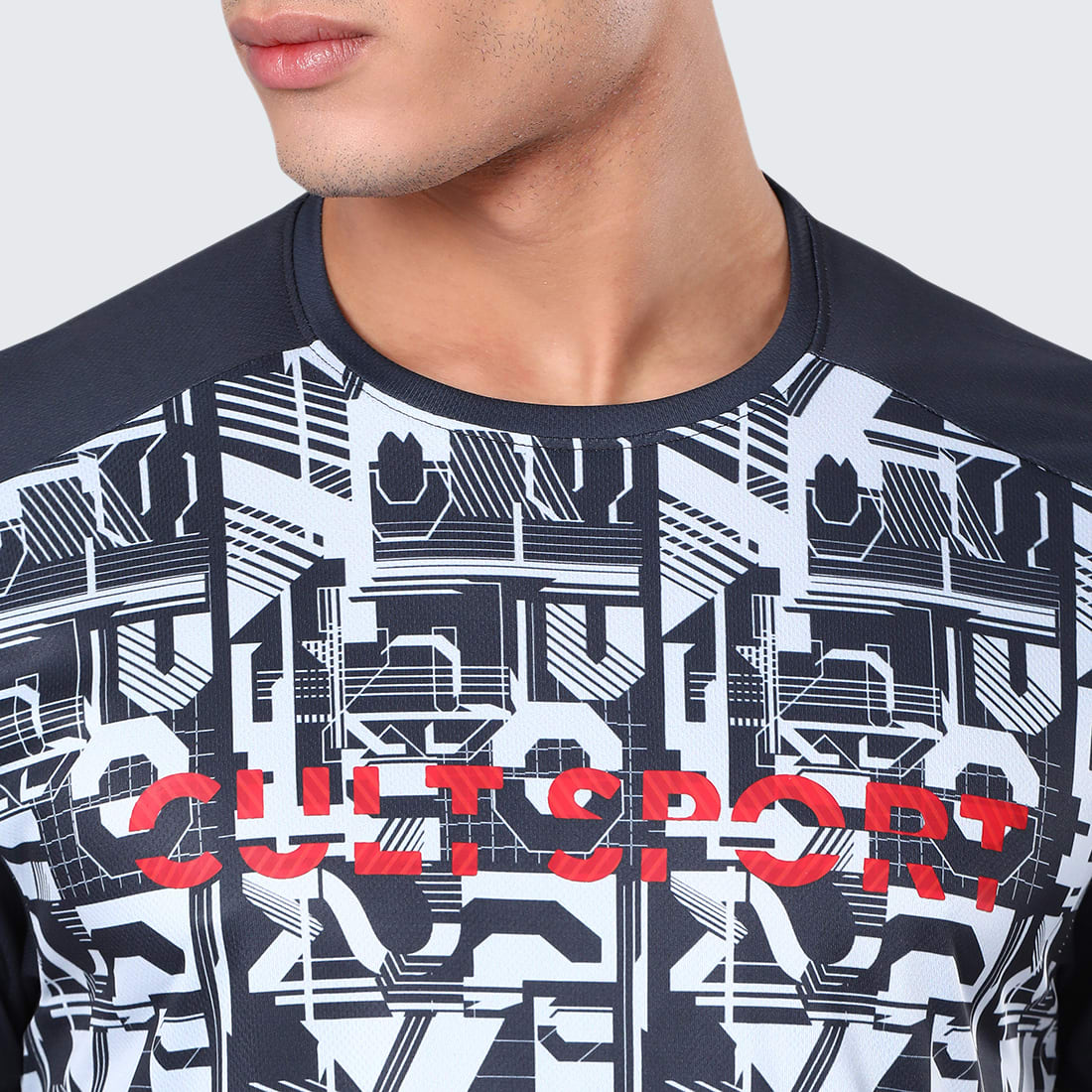 Dugout Matrix Black Gym Tee