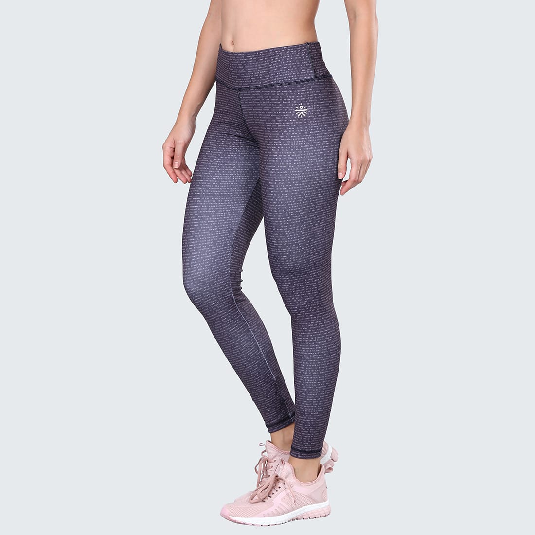 Vital Rep Purple Gym Leggings