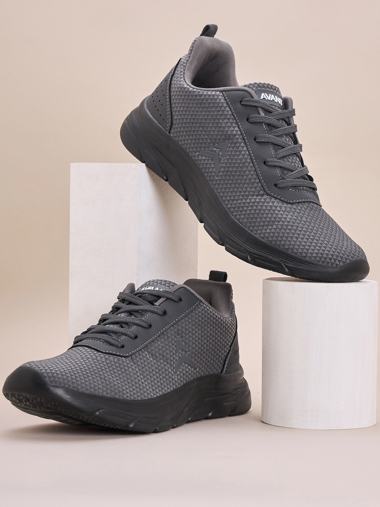 Avant Men's Supreme Walking Shoes - Black