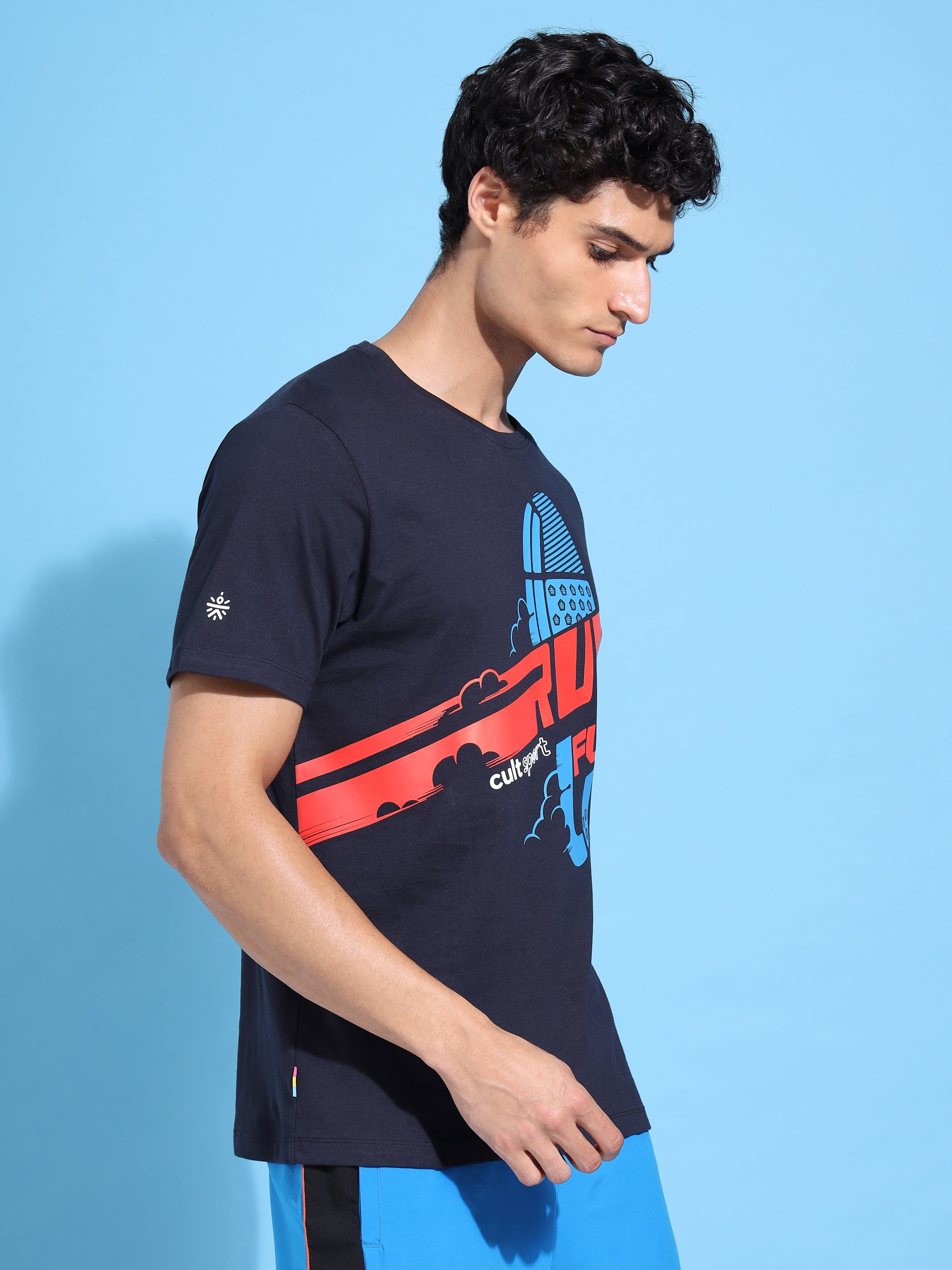 Graphic Print Cotton T-shirt