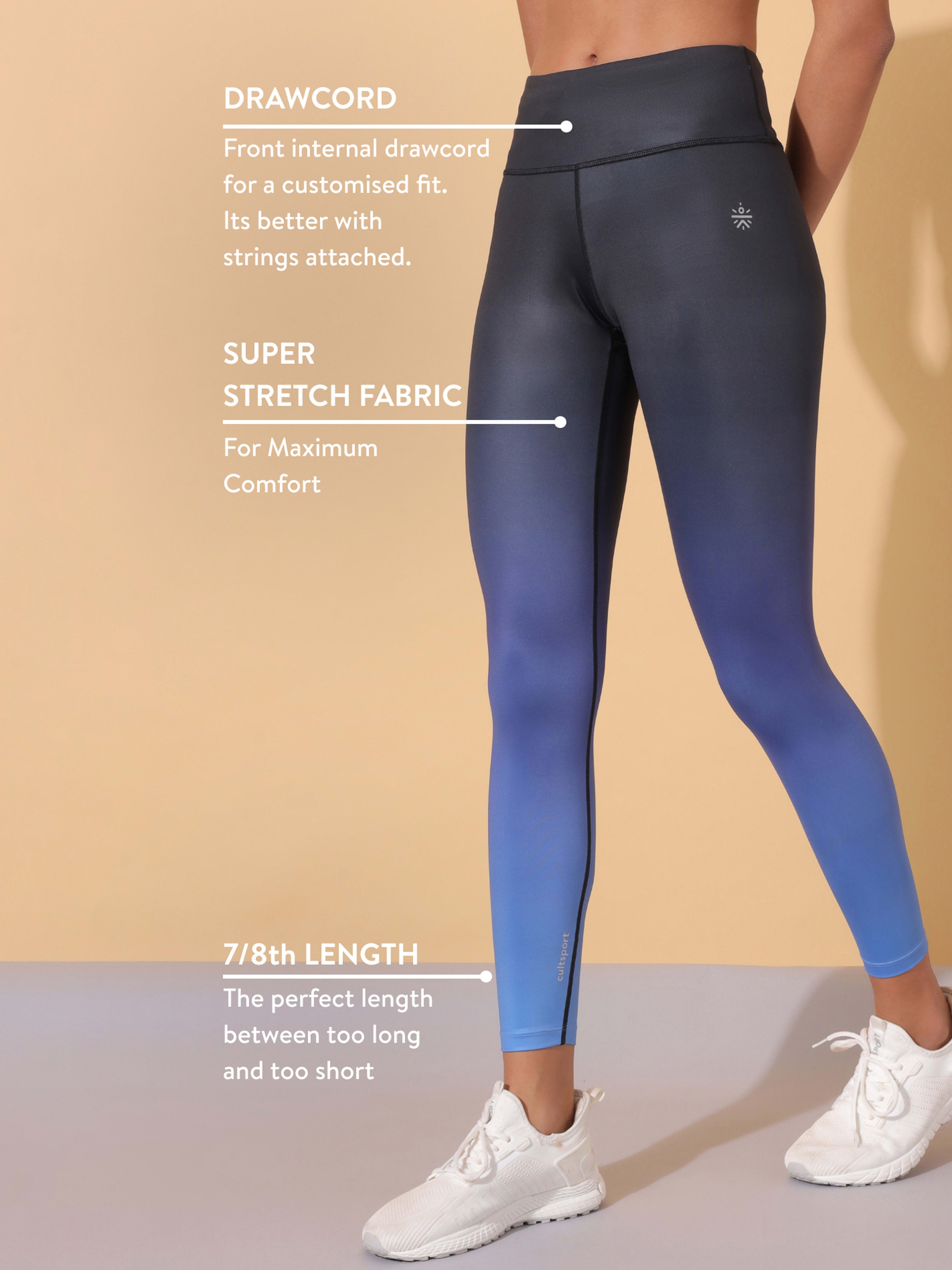 AbsoluteFit Ombre Print Tights