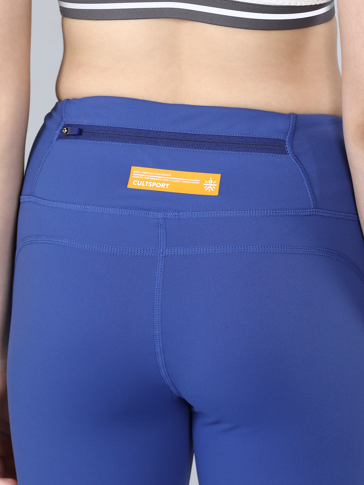 Absolute Fit Challenge Blue Workout Leggings