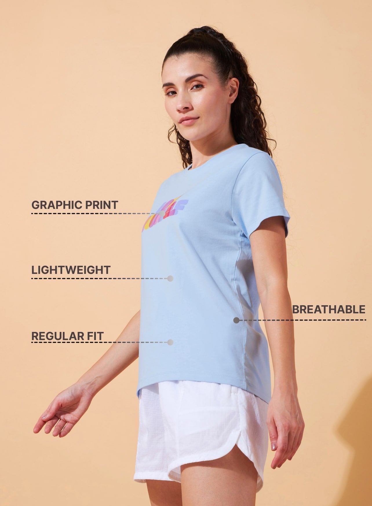 Lifestyle Cotton Graphic T-shirt