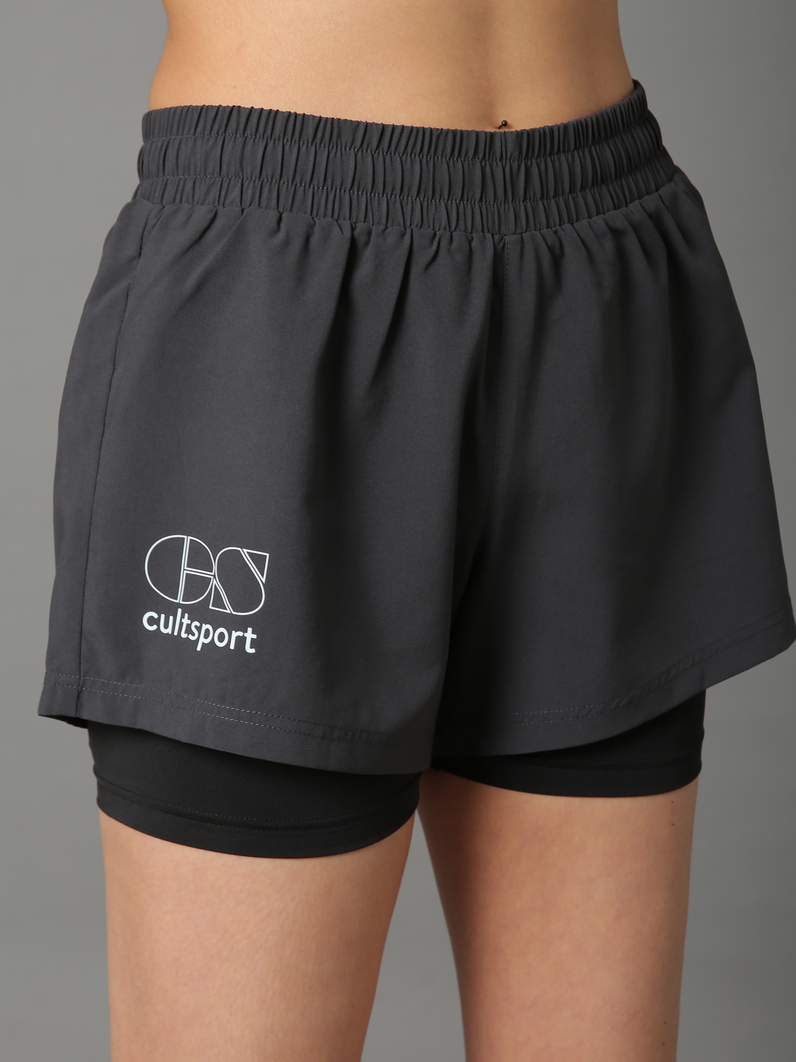 Workout Shorts with Inner Tights