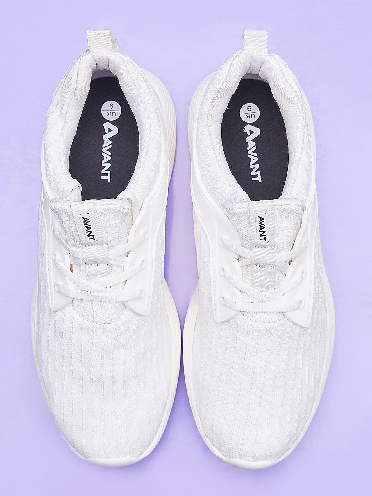 Avant Men's FeatherLite Running and Walking Shoes- White