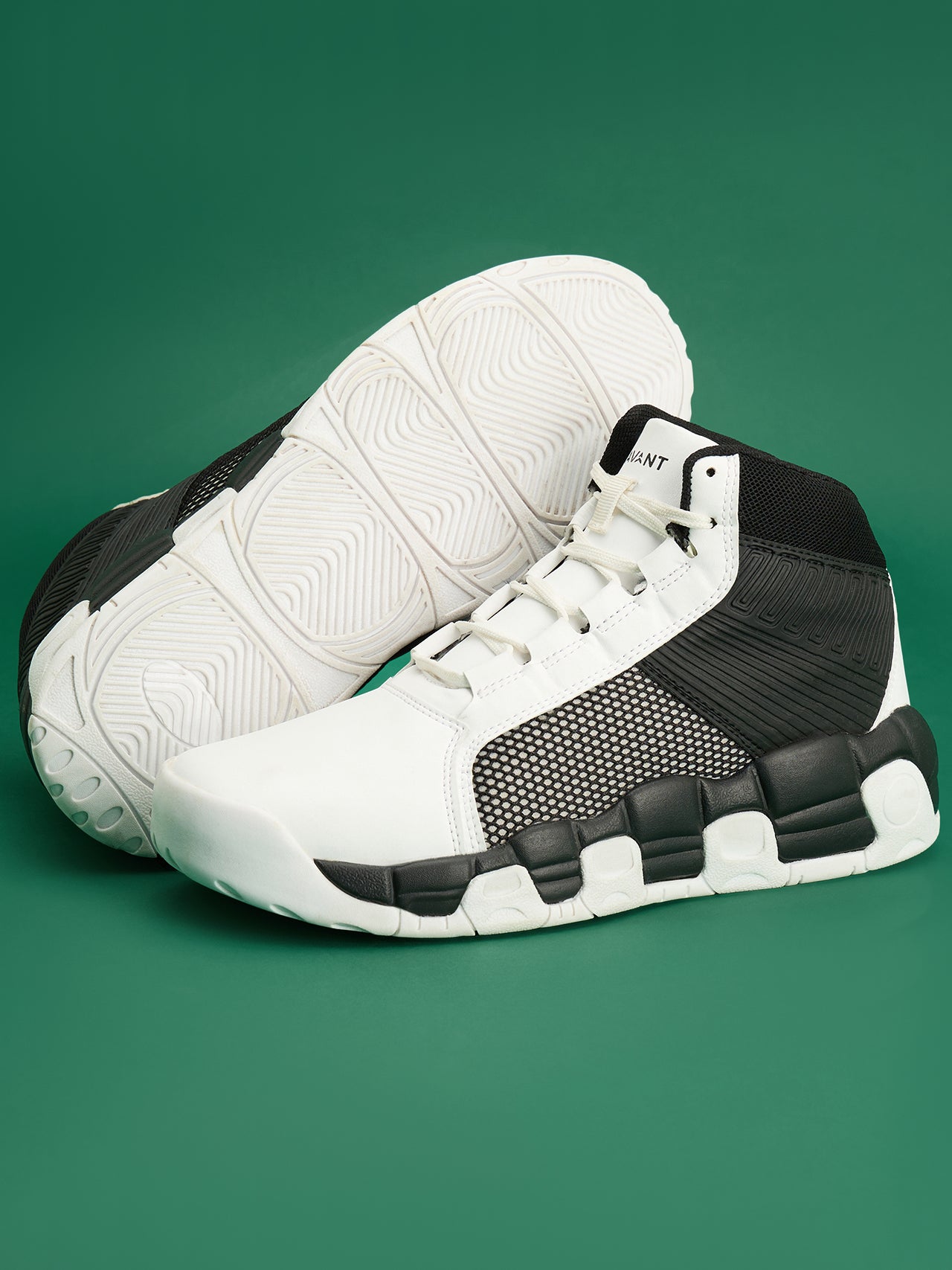 Avant Men's Dallas Sneaker Shoes - White/Black