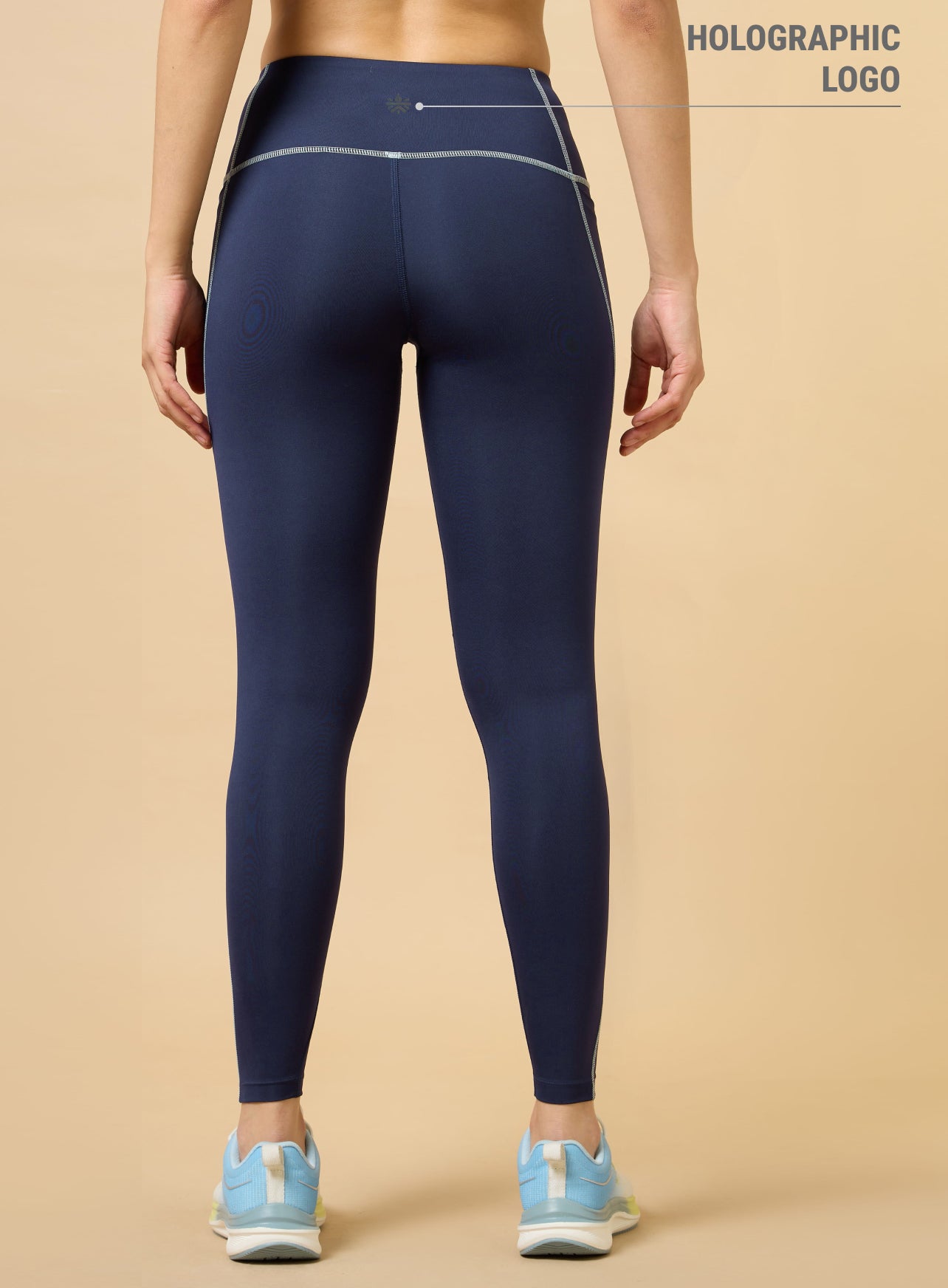 Women's Navy True Performance Sculpted COMFlex Tights