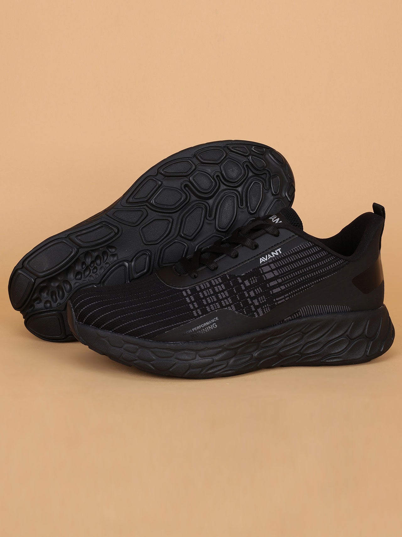 Avant Men's SoleWave Running Shoes - Black