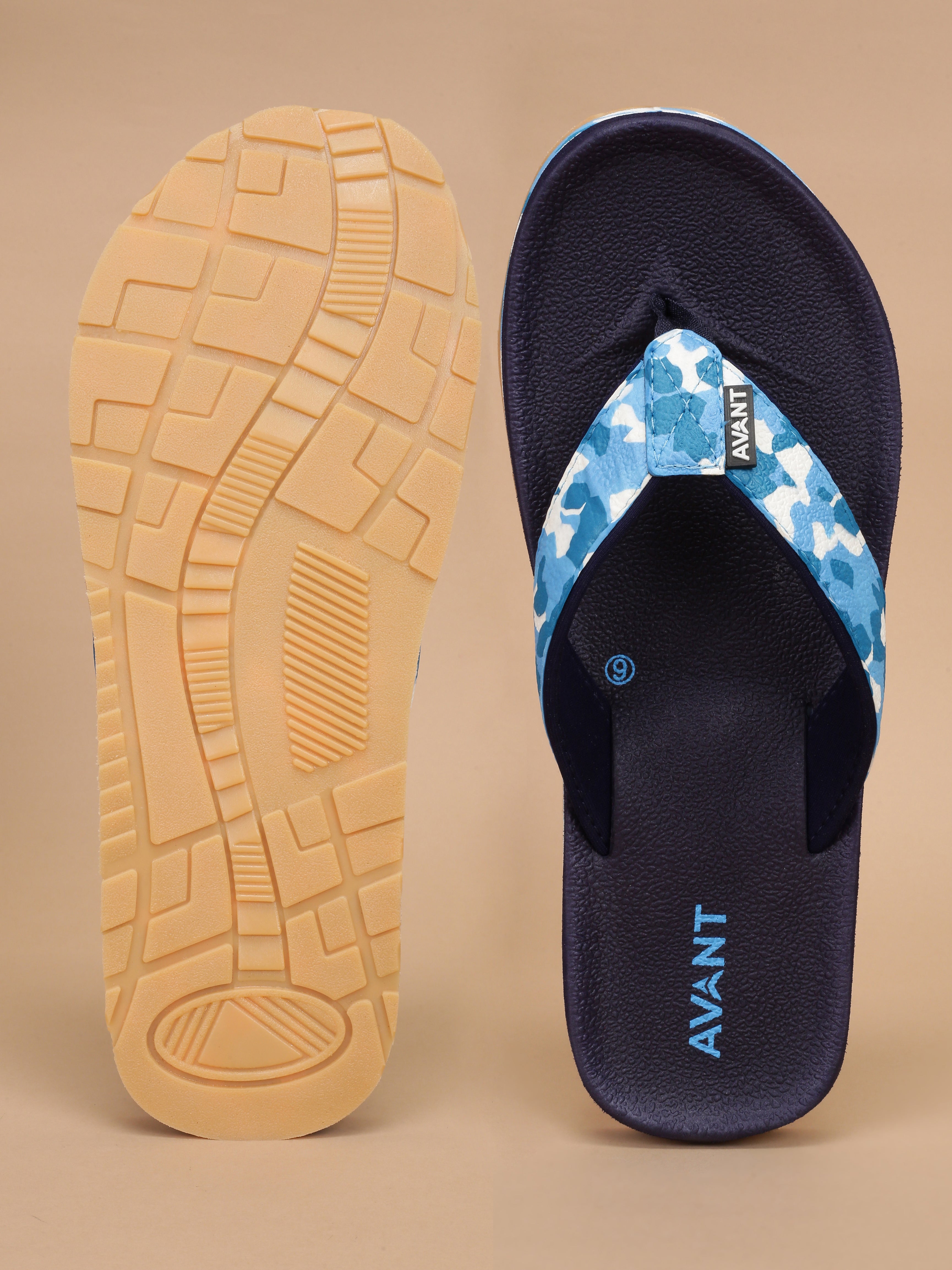 Avant Men's Mariner Flip Flops - Navy