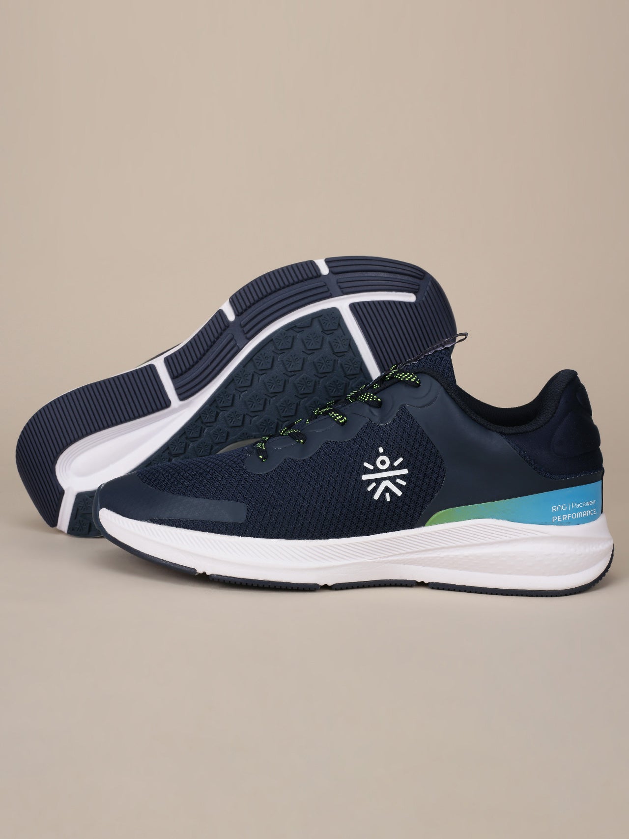 cult Men's SwiftStride Casual Shoes - Navy/Green