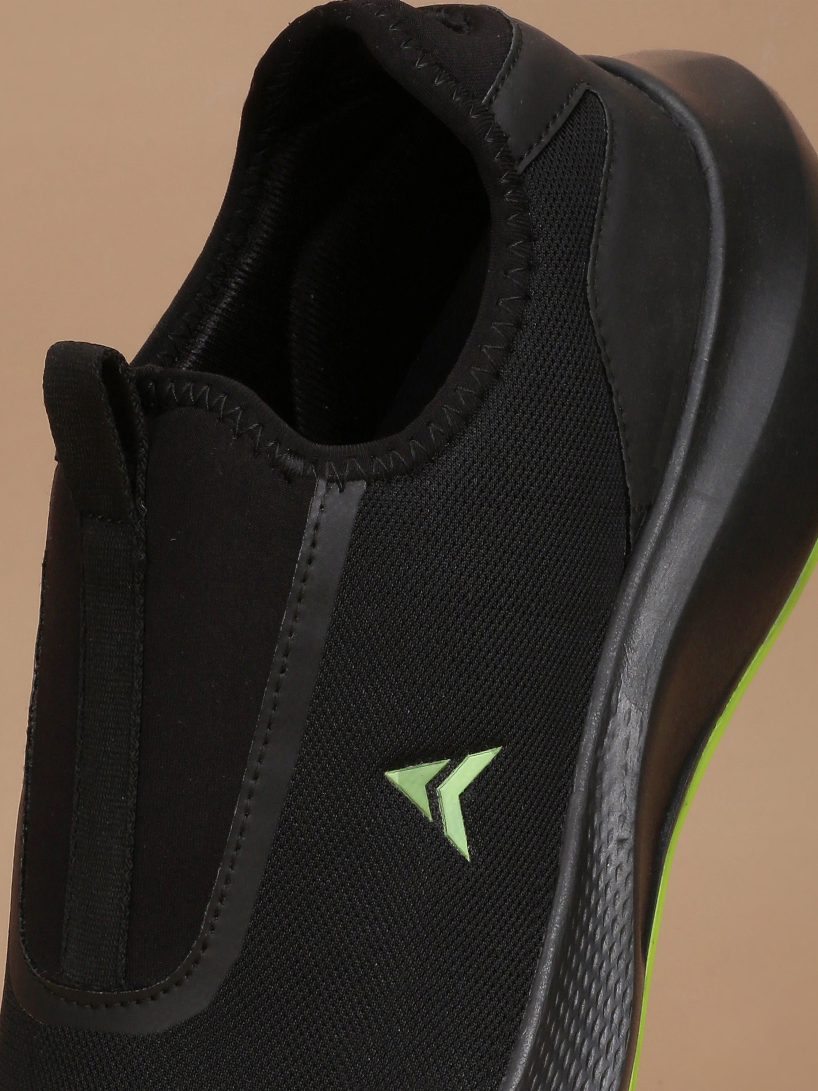 Avant Men's OneGo Slip-On Shoes - Black/Lemon